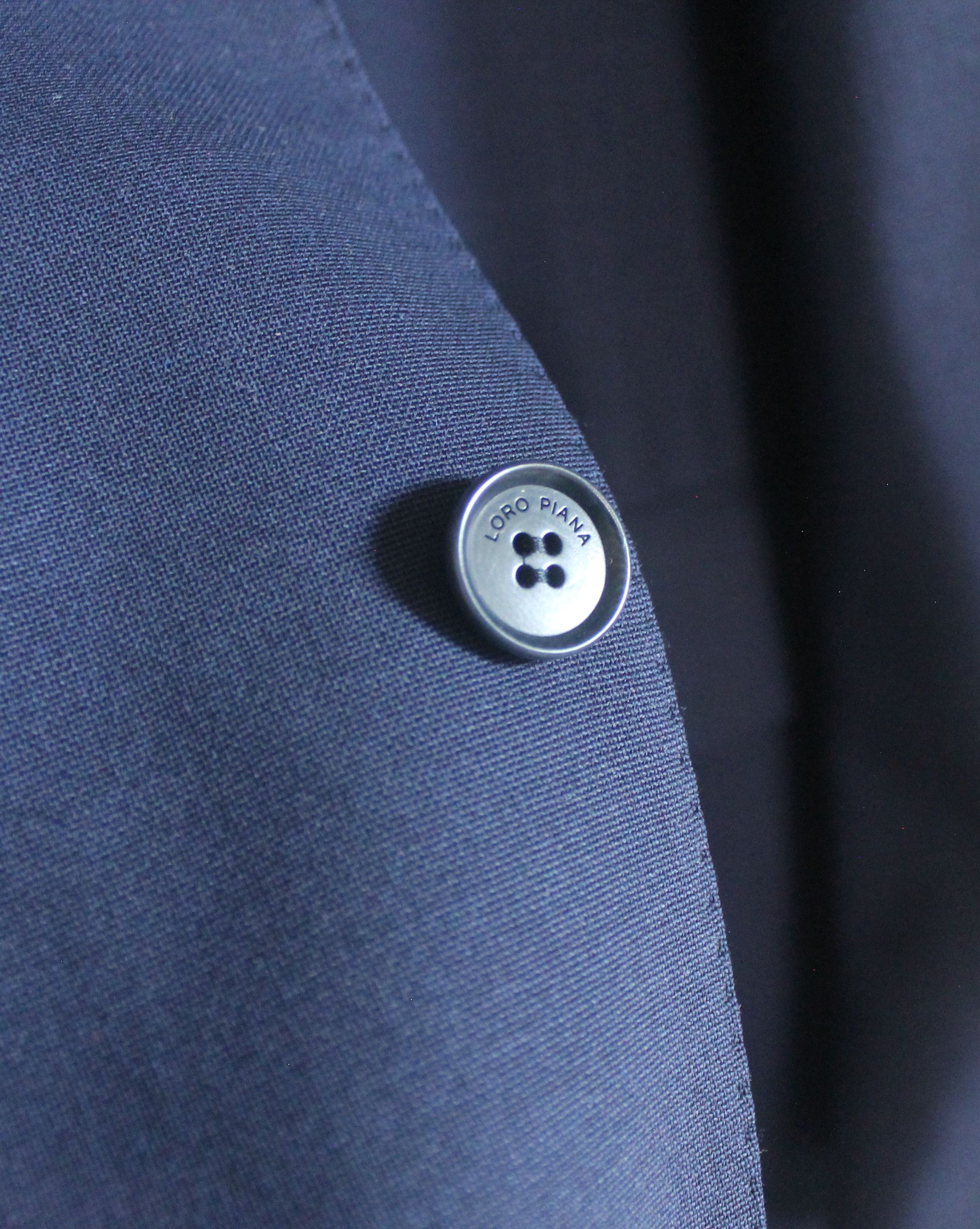 Loro Piana Loro Piana Navy Blazer Jacket Size 52R - 9 Thumbnail