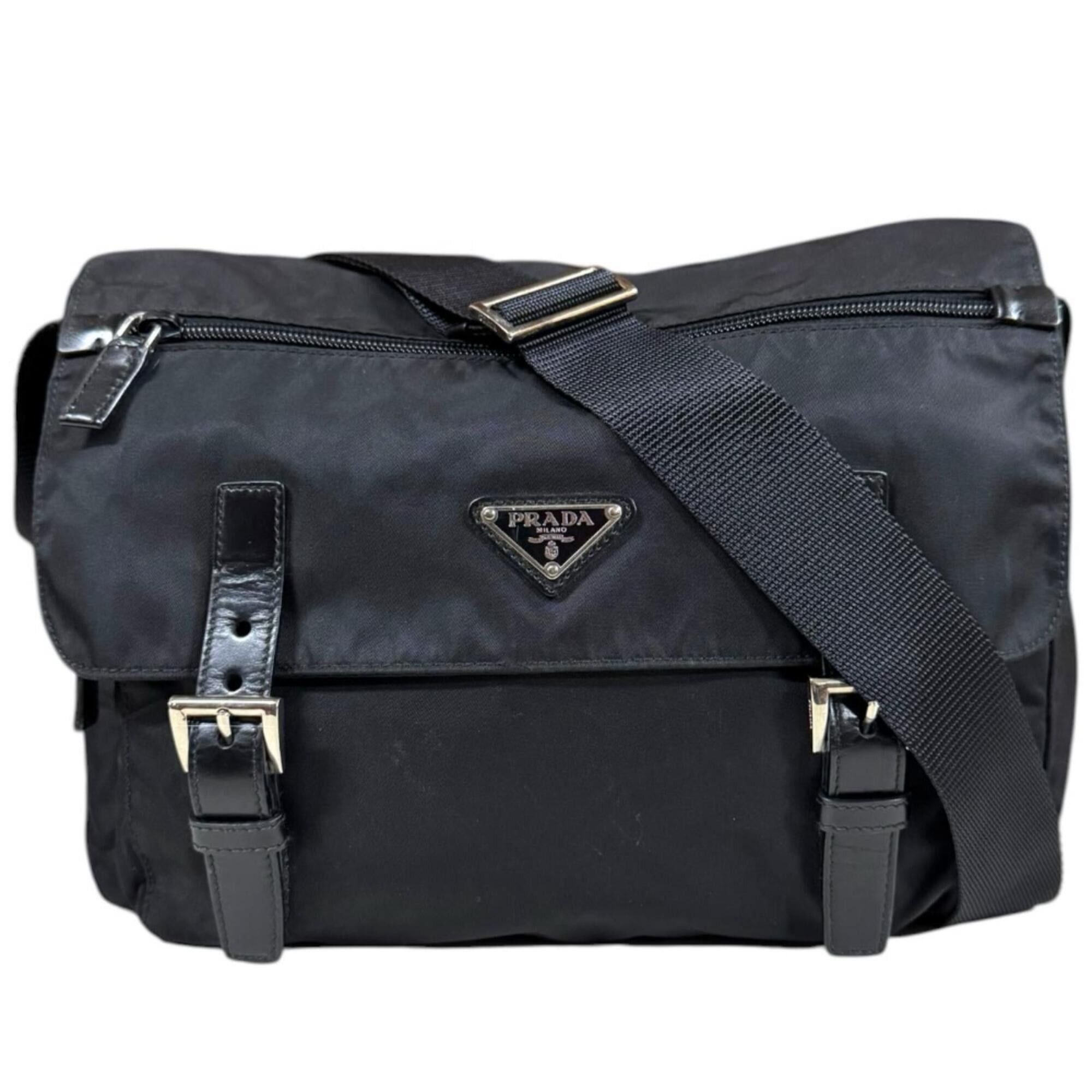 Prada Prada Shoulder Bag, Nylon, Black, Men's & Women's, PRADA Size ONE SIZE - 1 Thumbnail