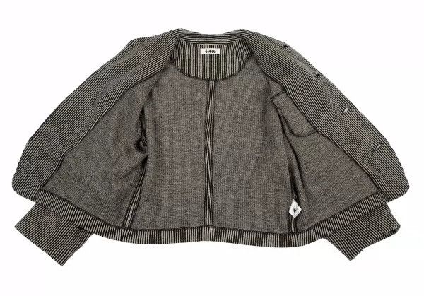 Issey Miyake issey miyake Wool blend striped coat Size US M / EU 48-50 / 2 - 5 Thumbnail