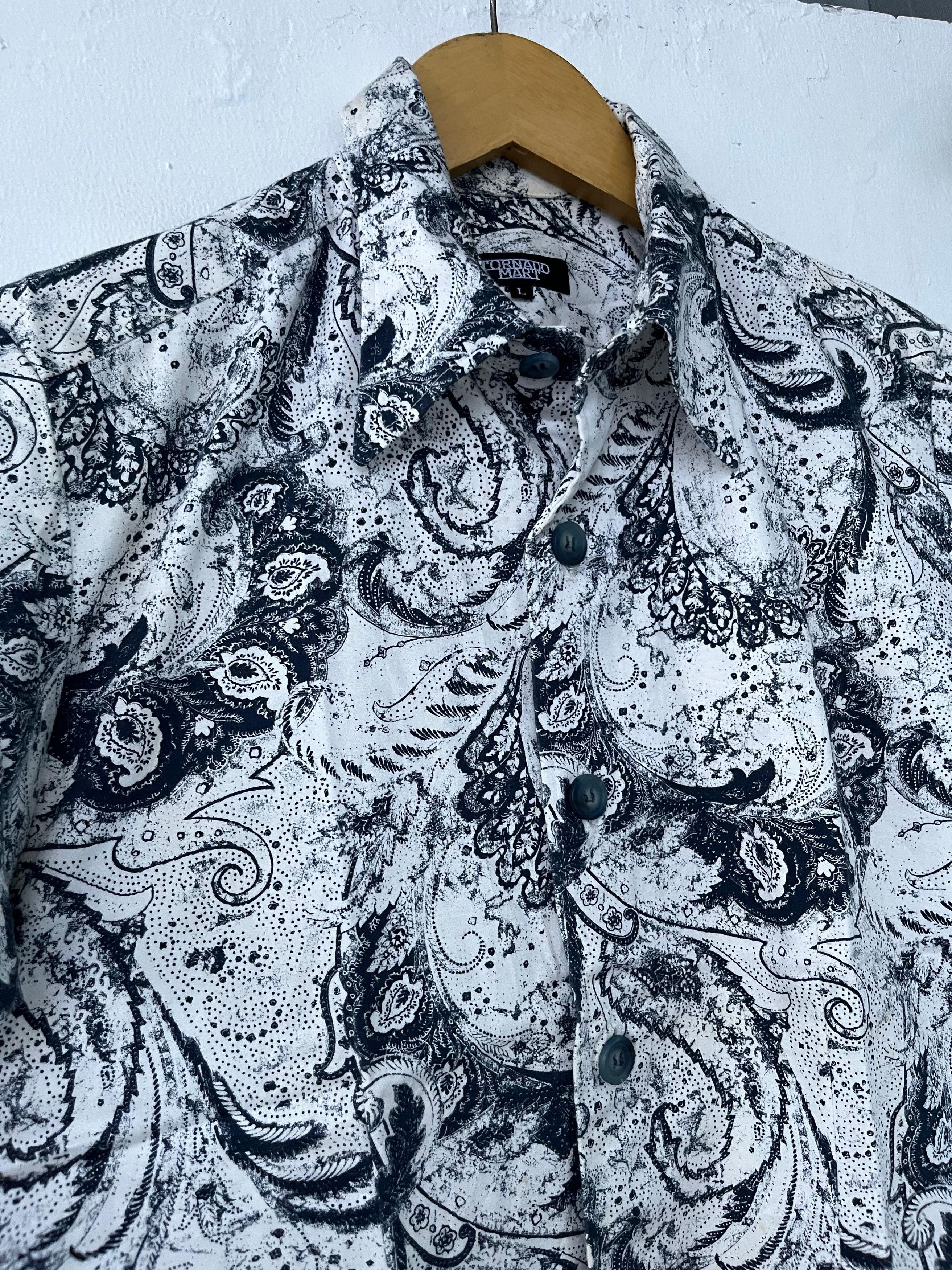 Tornado Mart Tornado Mart Paisley Button Ups Shirts Size US L / EU 52-54 / 3 - 2 Thumbnail