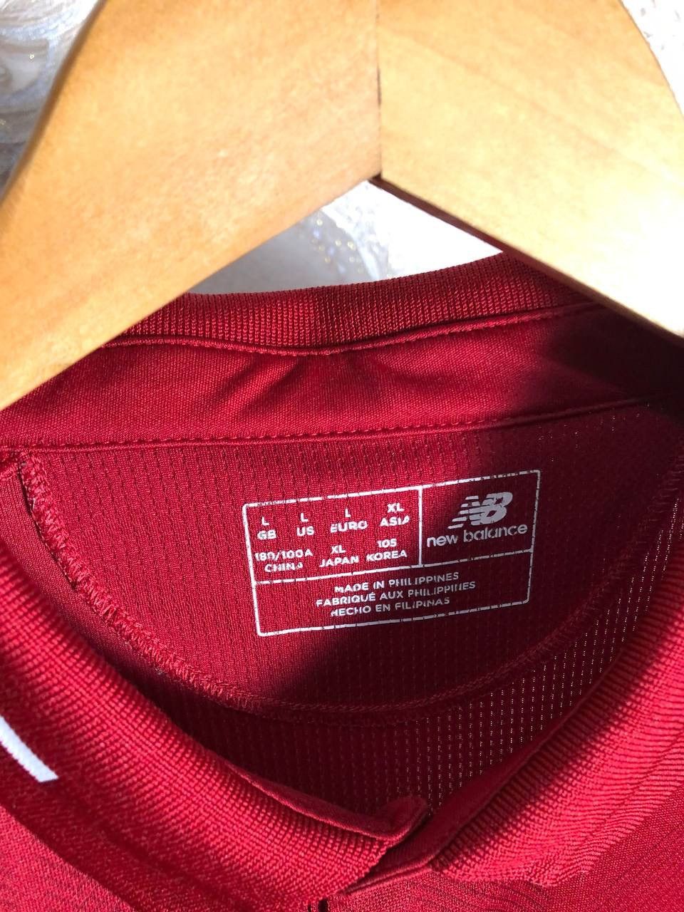 New Balance VINTAGE NEW BALANCE FC LIVERPOOL ENGLAND SOCCER JERSEY RETRO Size US L / EU 52-54 / 3 - 3 Thumbnail