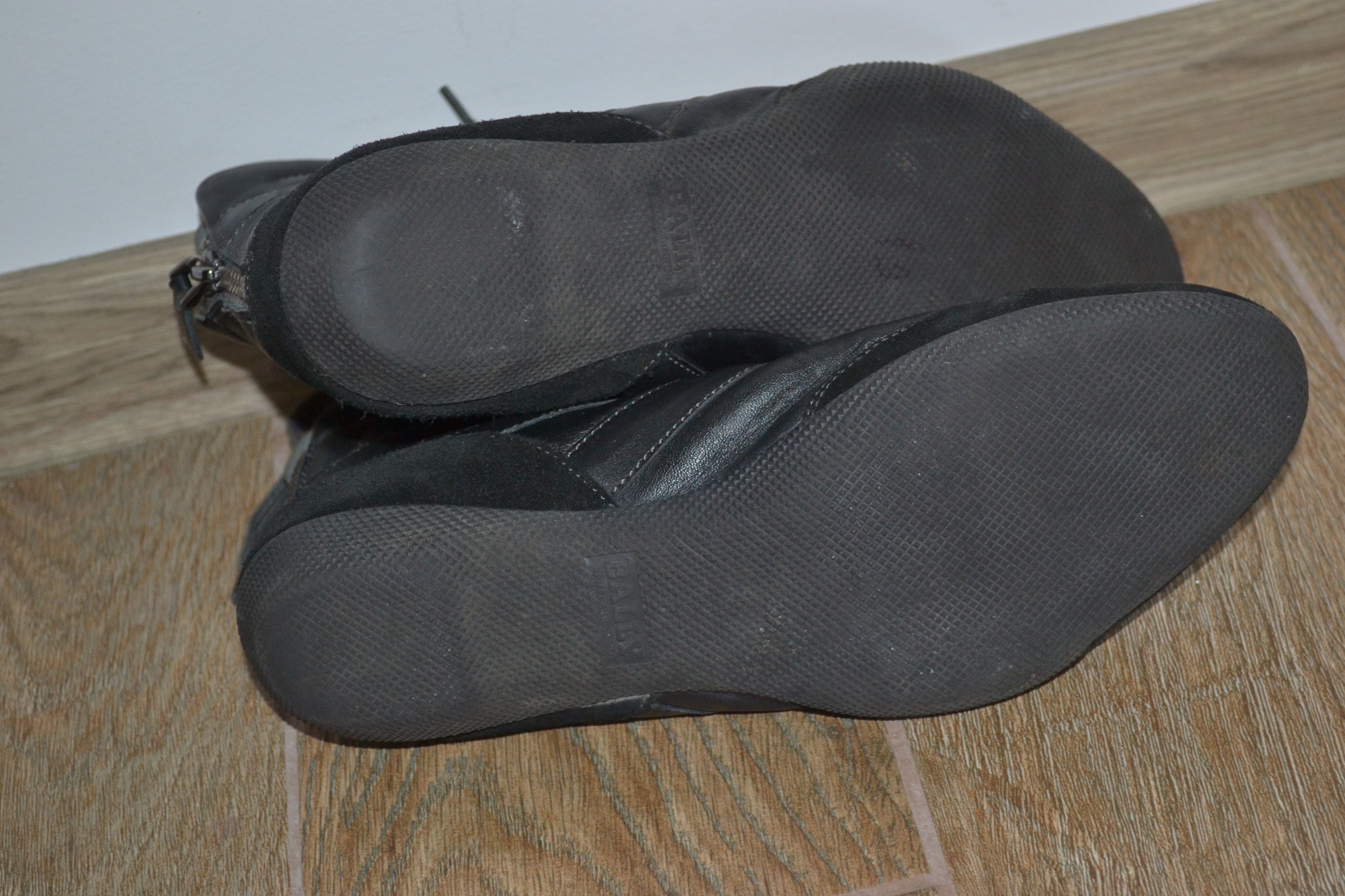 Bally Bally Black Leather Athletic Shoes Size US 8 / IT 38 - 8 Thumbnail