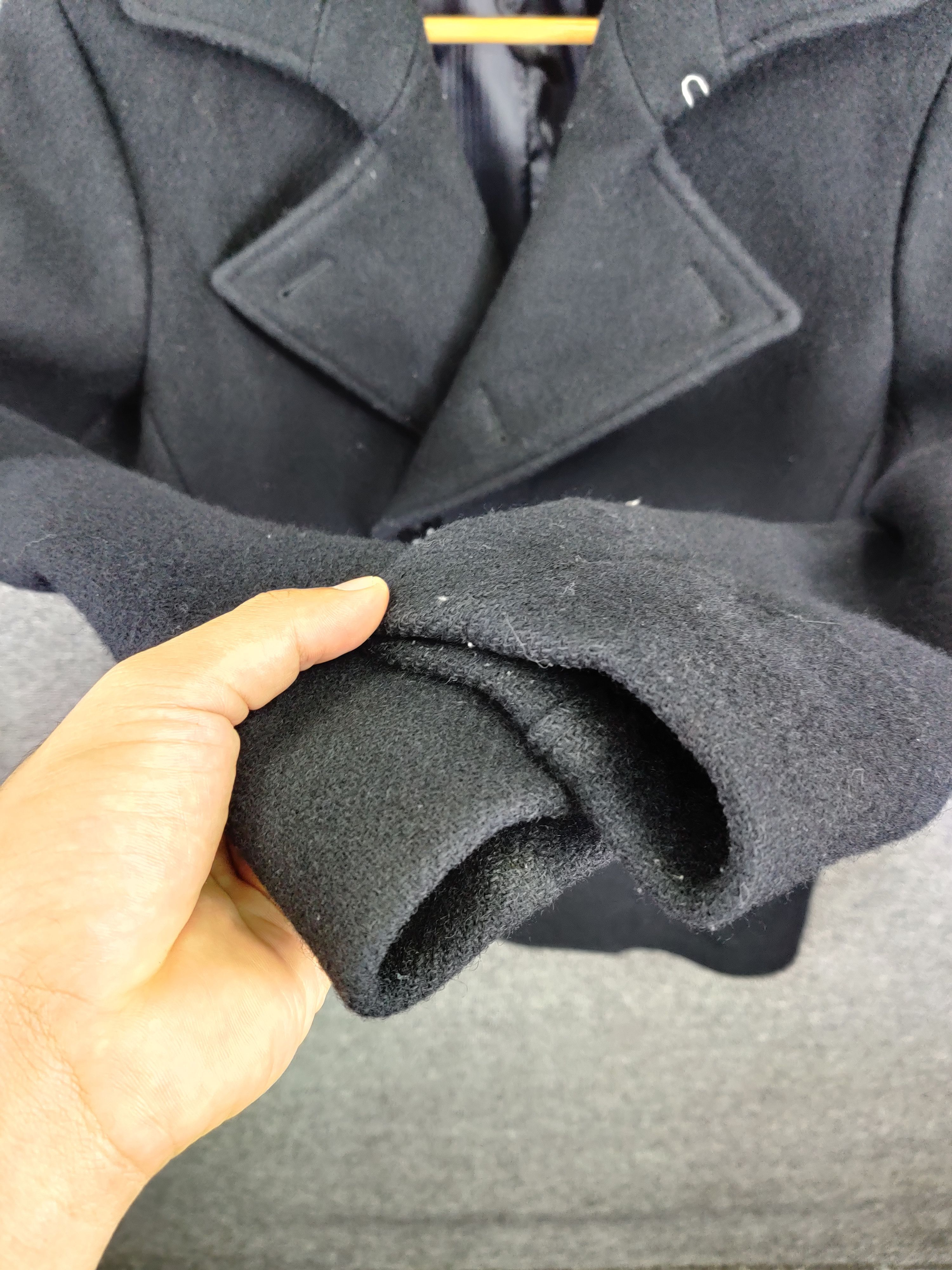 Tornado Mart Zero By Tornado Mart Wool Double Breasted Coat Size US M / EU 48-50 / 2 - 10 Thumbnail
