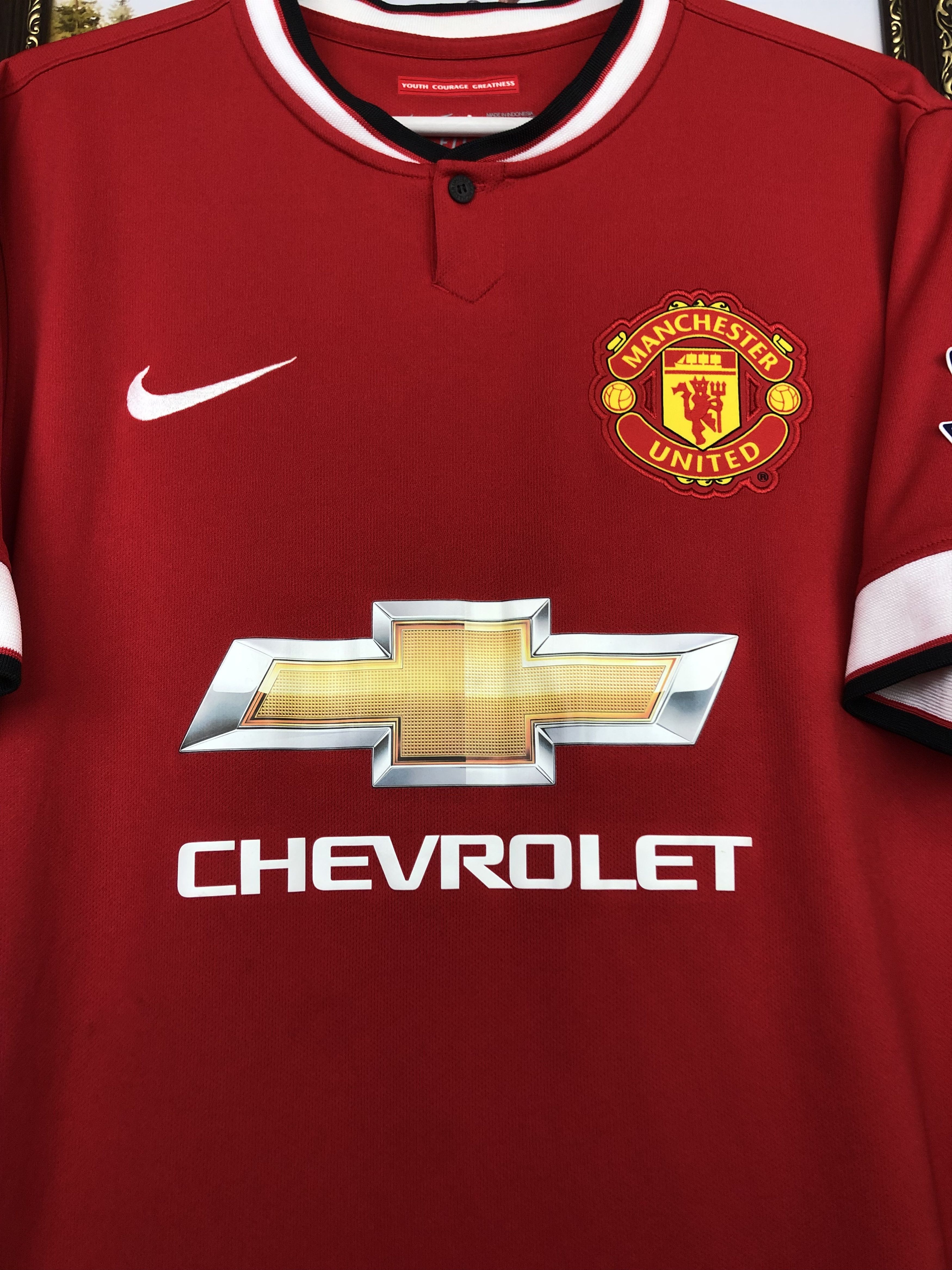 Nike Manchester United football shirt Soccer Nike Rooney Jersey Size US M / EU 48-50 / 2 - 6 Thumbnail