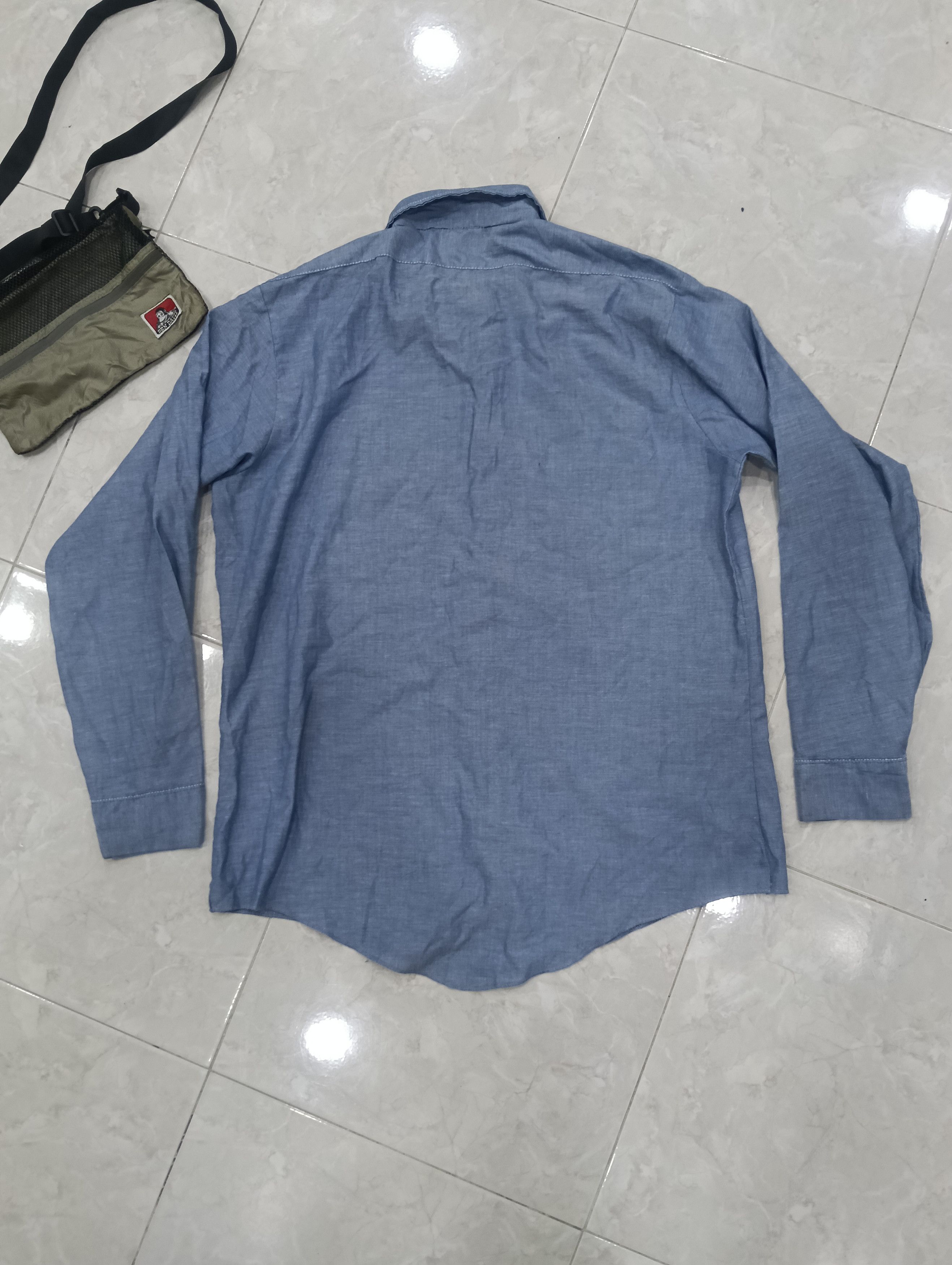Dickies Vintage Rare Dickies Chambray Size US XL / EU 56 / 4 - 2 Thumbnail
