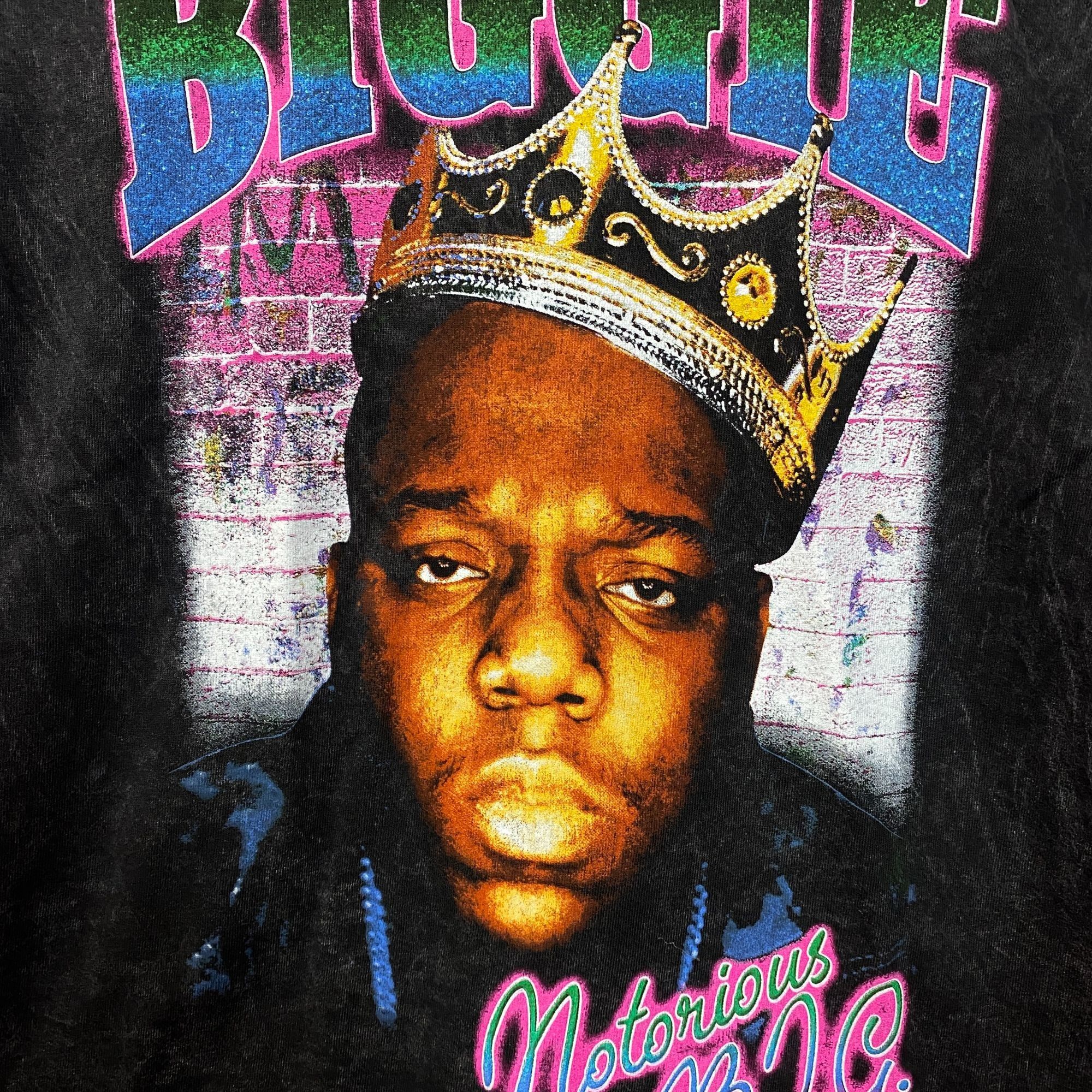 Other Biggie Smalls Crown King of New York Graphic Mineral Wash T- Size US S / EU 44-46 / 1 - 4 Thumbnail