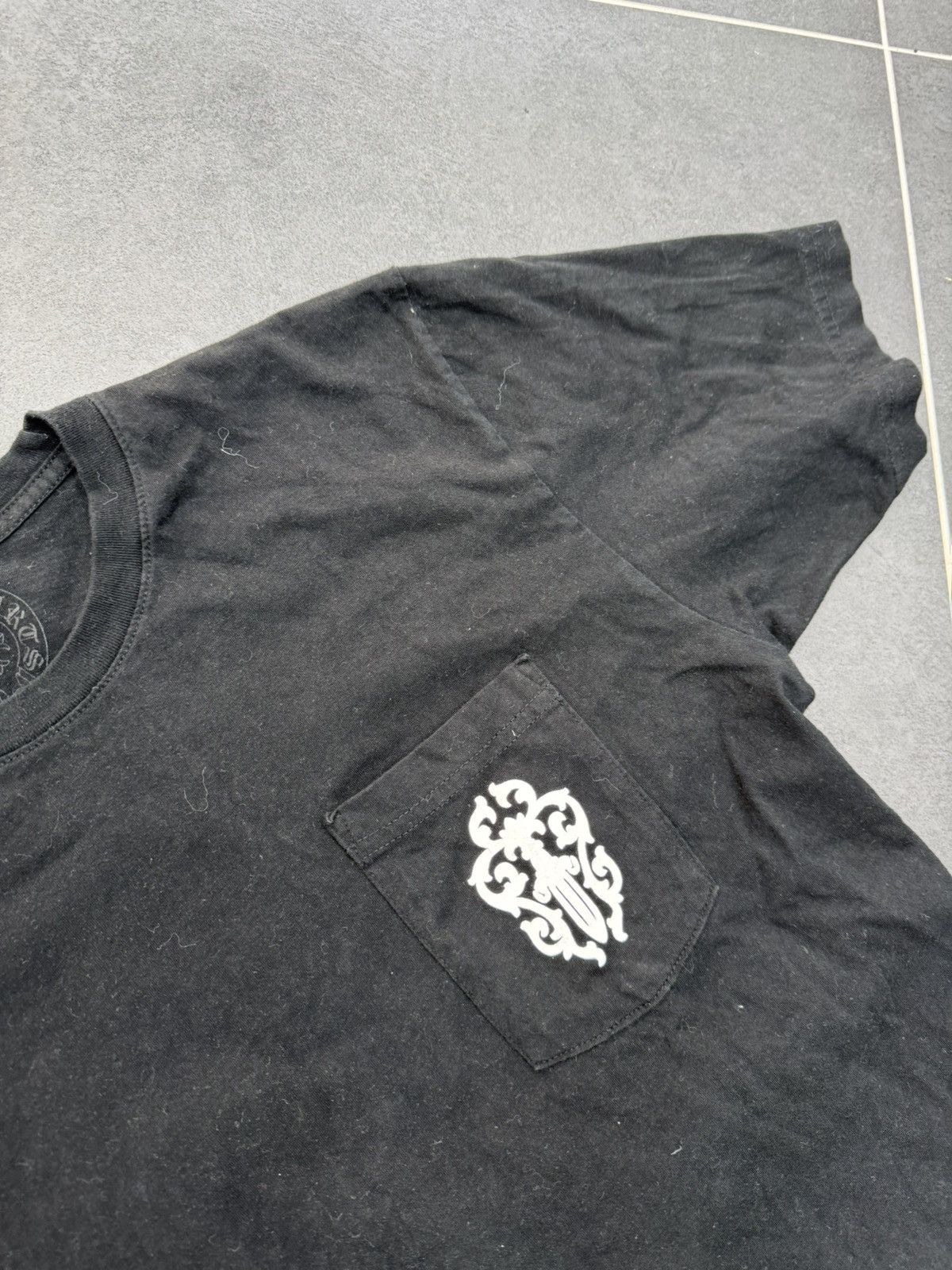 Chrome Hearts Chrome hearts half dagger script logo shortsleeve Size US L / EU 52-54 / 3 - 3 Thumbnail