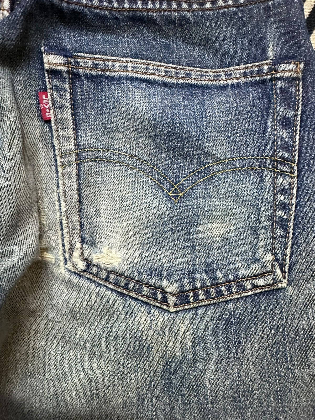 Levi's Vintage Clothing Vintage Levi’s 503-00 Straight Loose Mudwash Denim Size US 29 - 9 Thumbnail