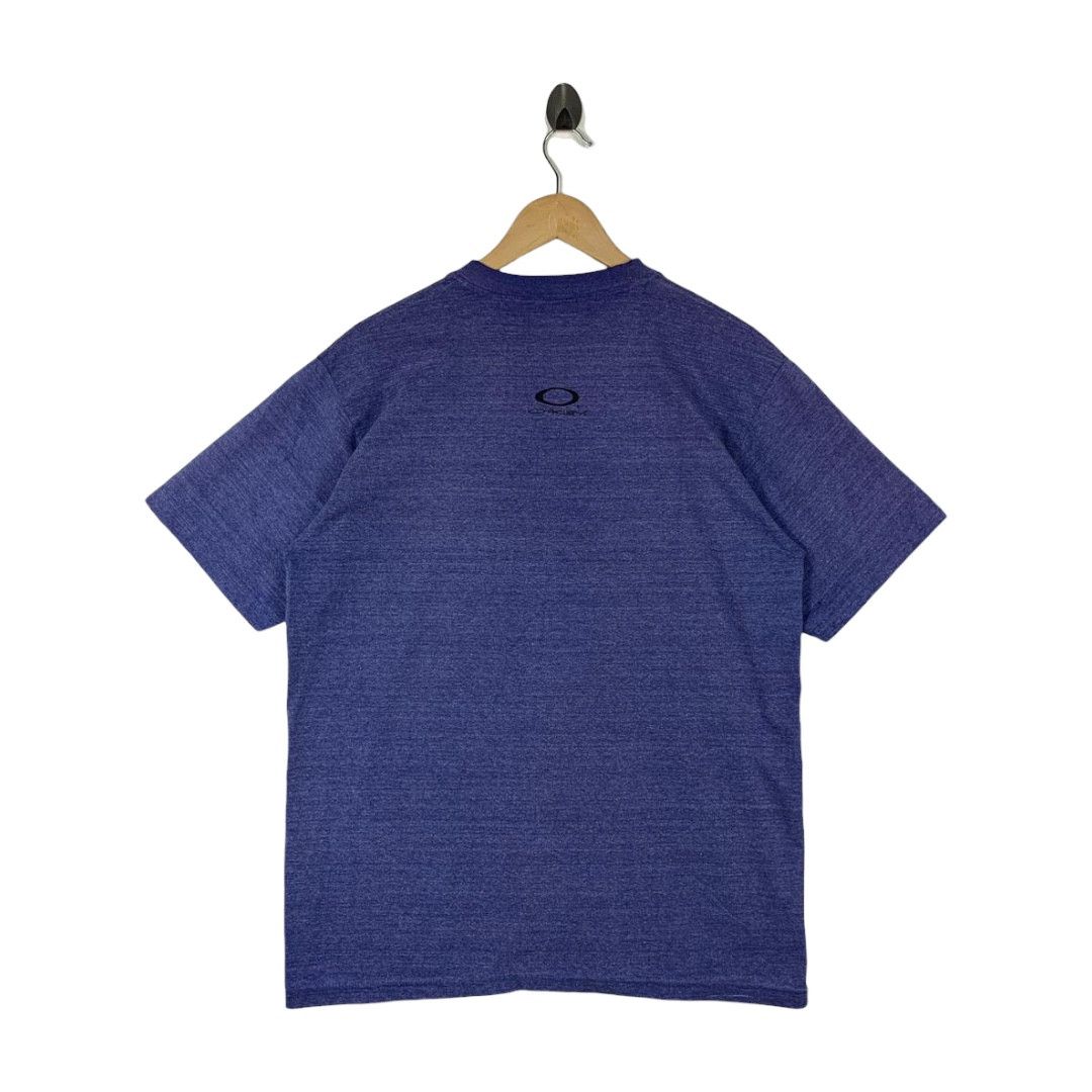 Oakley Vintage 90s Oakley Software Heather Y2K Logo Tee Shirt Size US M / EU 48-50 / 2 - 4 Thumbnail