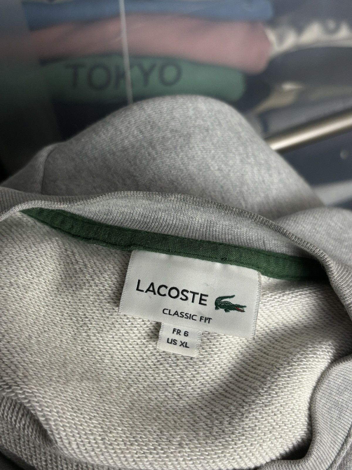 Lacoste Lacoste Sweatshirt Logo Crewneck Size US XL / EU 56 / 4 - 7 Thumbnail