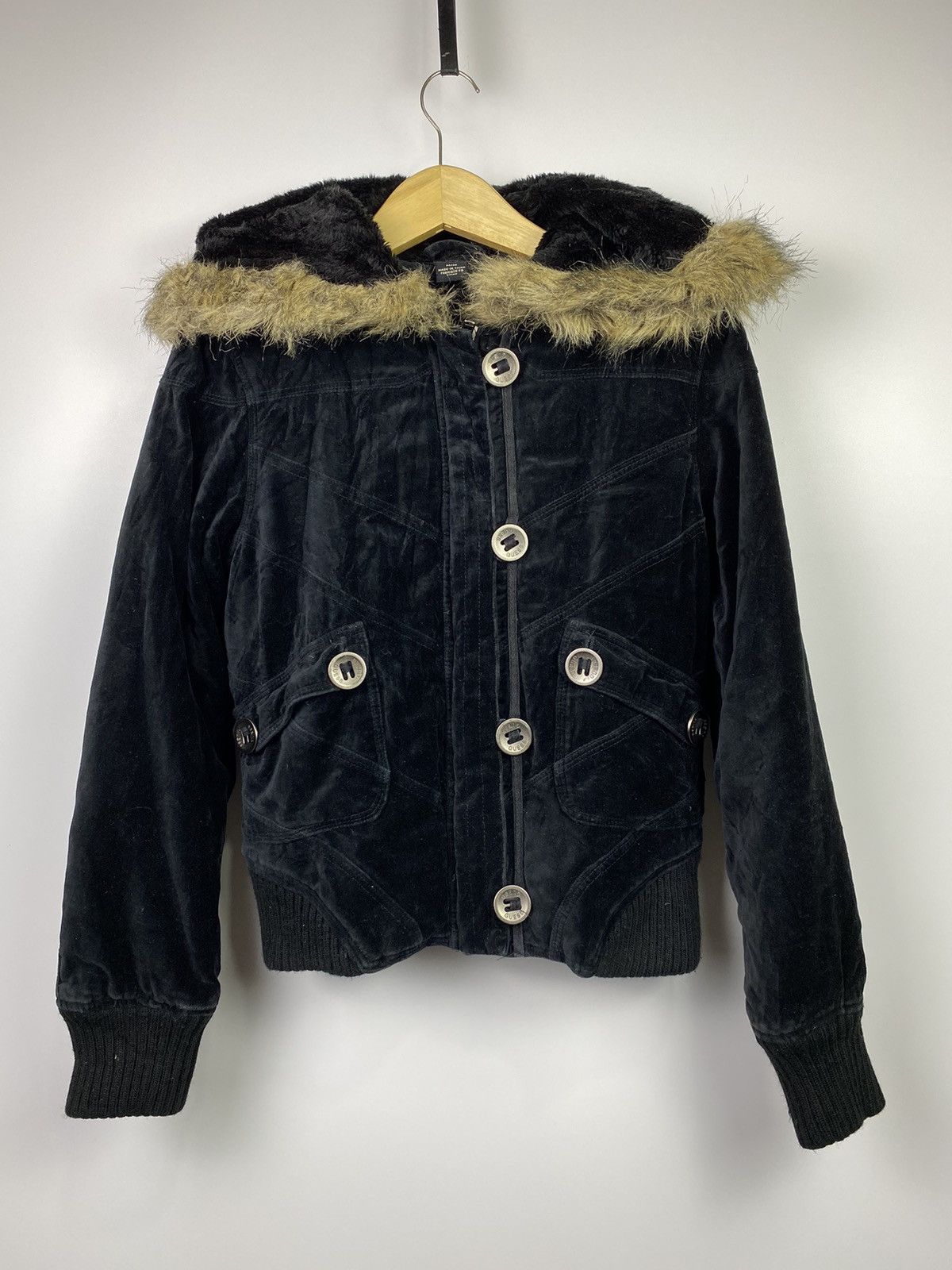 If Six Was Nine × Japanese Brand × Vintage Fur jacket rabbit guess velvet material Size US M / EU 48-50 / 2 - 2 Thumbnail