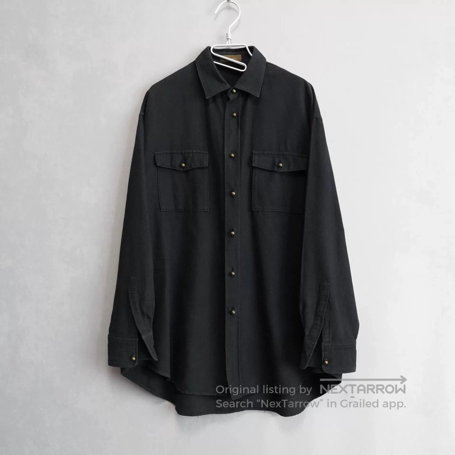Y's for Men y's for men black button. Size US L / EU 52-54 / 3 - 2 Thumbnail