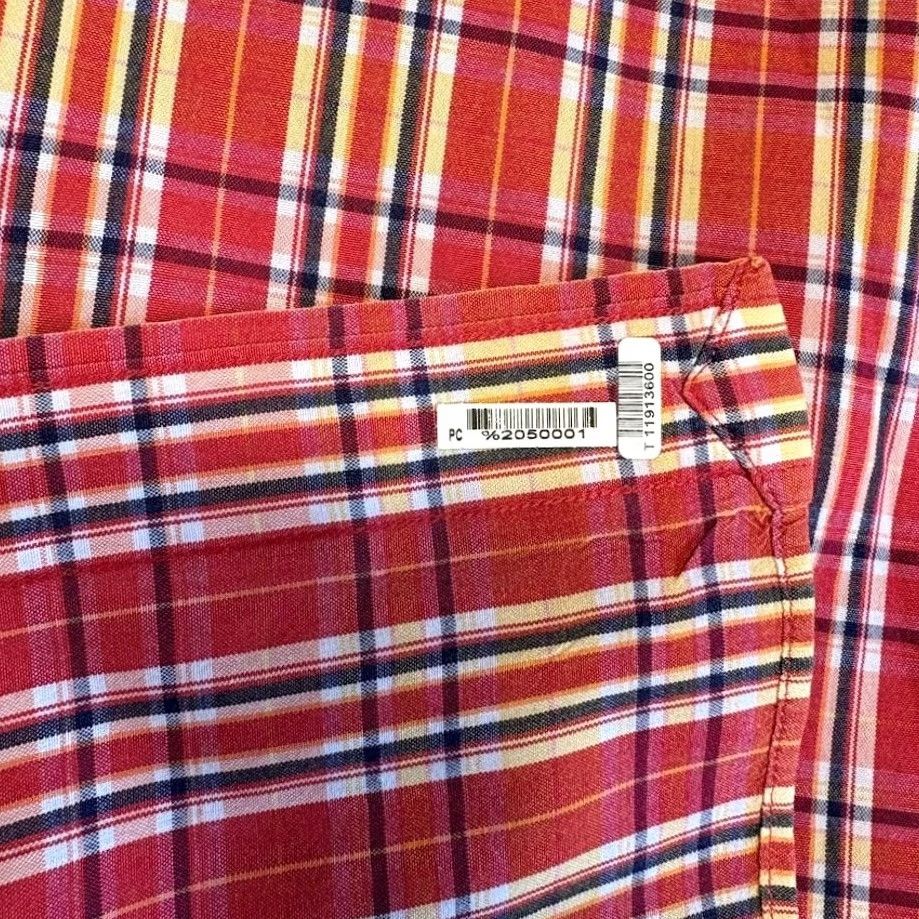 Ralph Lauren VINTAGE Polo Ralph Lauren Shirt Plaid Long Sleeve Button-Down M Men Red Size US M / EU 48-50 / 2 - 4 Thumbnail