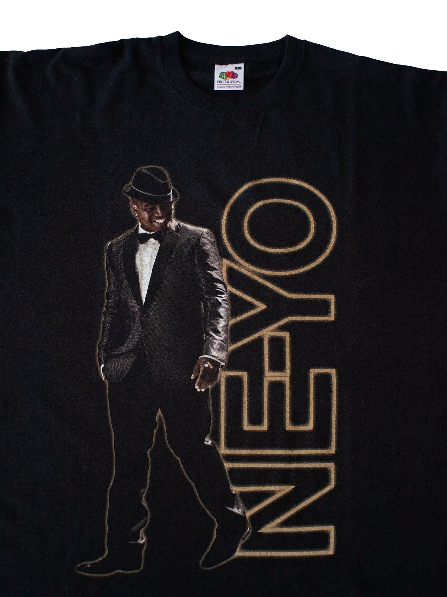 Band Tees Almost Vintage Ne-Yo 2009 Euro Tour Hip-Hop R&B Rap T-Shirt Size US L / EU 52-54 / 3 - 2 Thumbnail