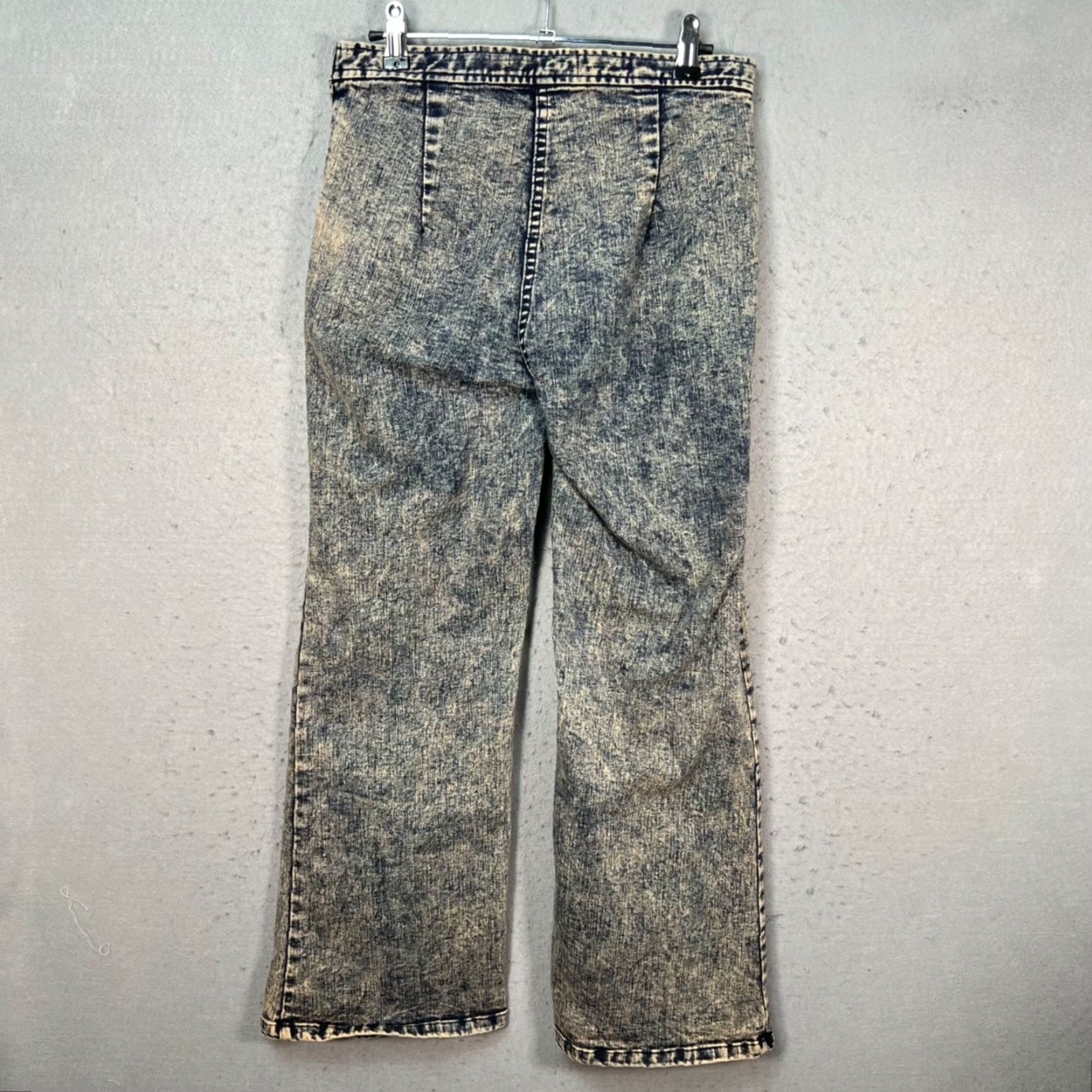 Rachel Comey Rachel Comey Womens Jeans Wide-Leg 4 Acid Wash Denim 28in Inseam Blue 5-Pocket Spring Summer Fall Womens Jeans Size 27" / US 4 / IT 40 - 2 Thumbnail