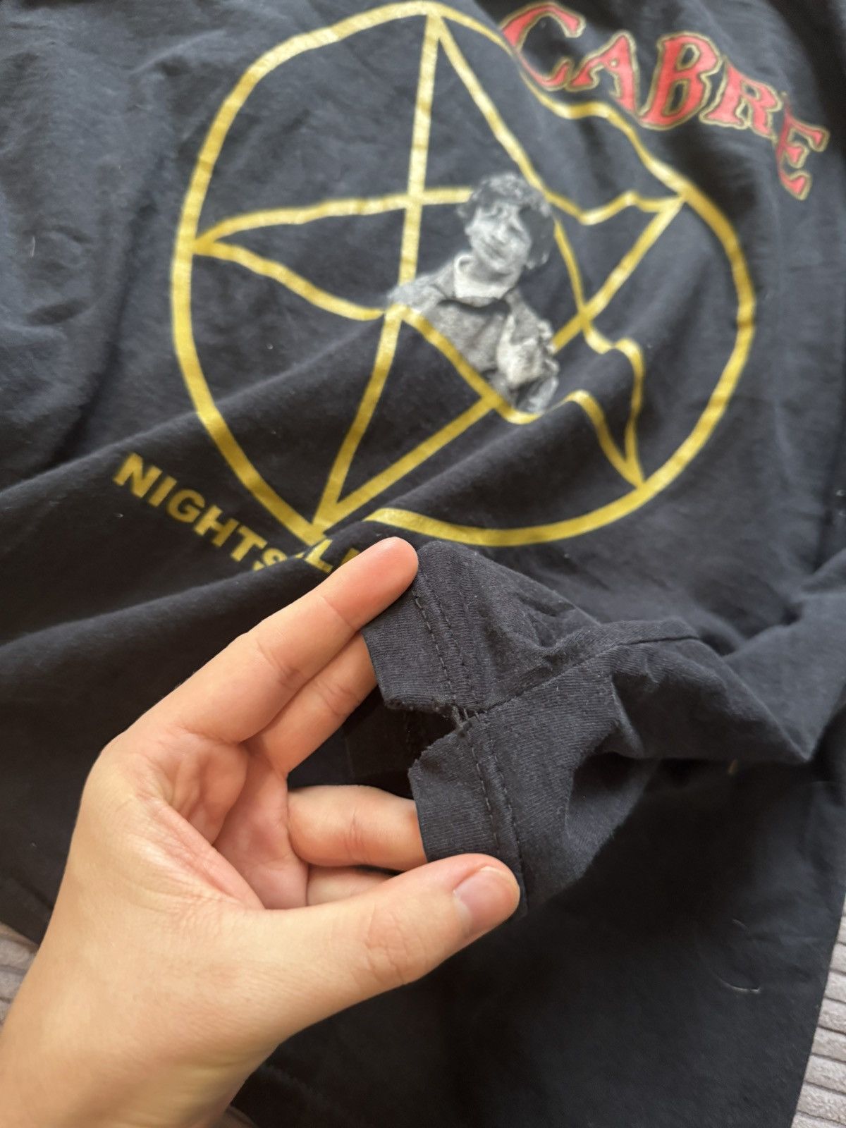 Band Tees 00s VIntage Macabre Nightstalker Metal Band Long Sleeve Tee Size US M / EU 48-50 / 2 - 12 Thumbnail
