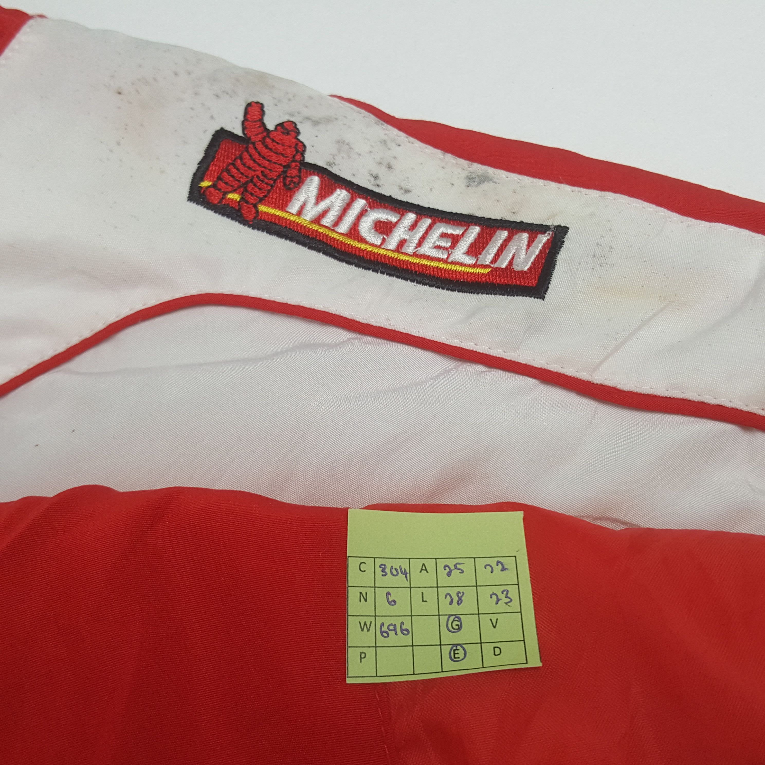 Formula 1 Vintage Toyota Michelin Racing Formula One Jacket C304N6 Size US XL / EU 56 / 4 - 9 Thumbnail