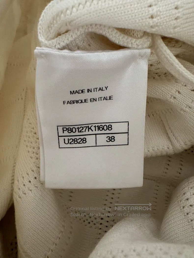 Chanel Chanel White tassel shoulder strap woollen waffle plaid dr Size XS / US 0-2 / IT 36-38 - 5 Thumbnail