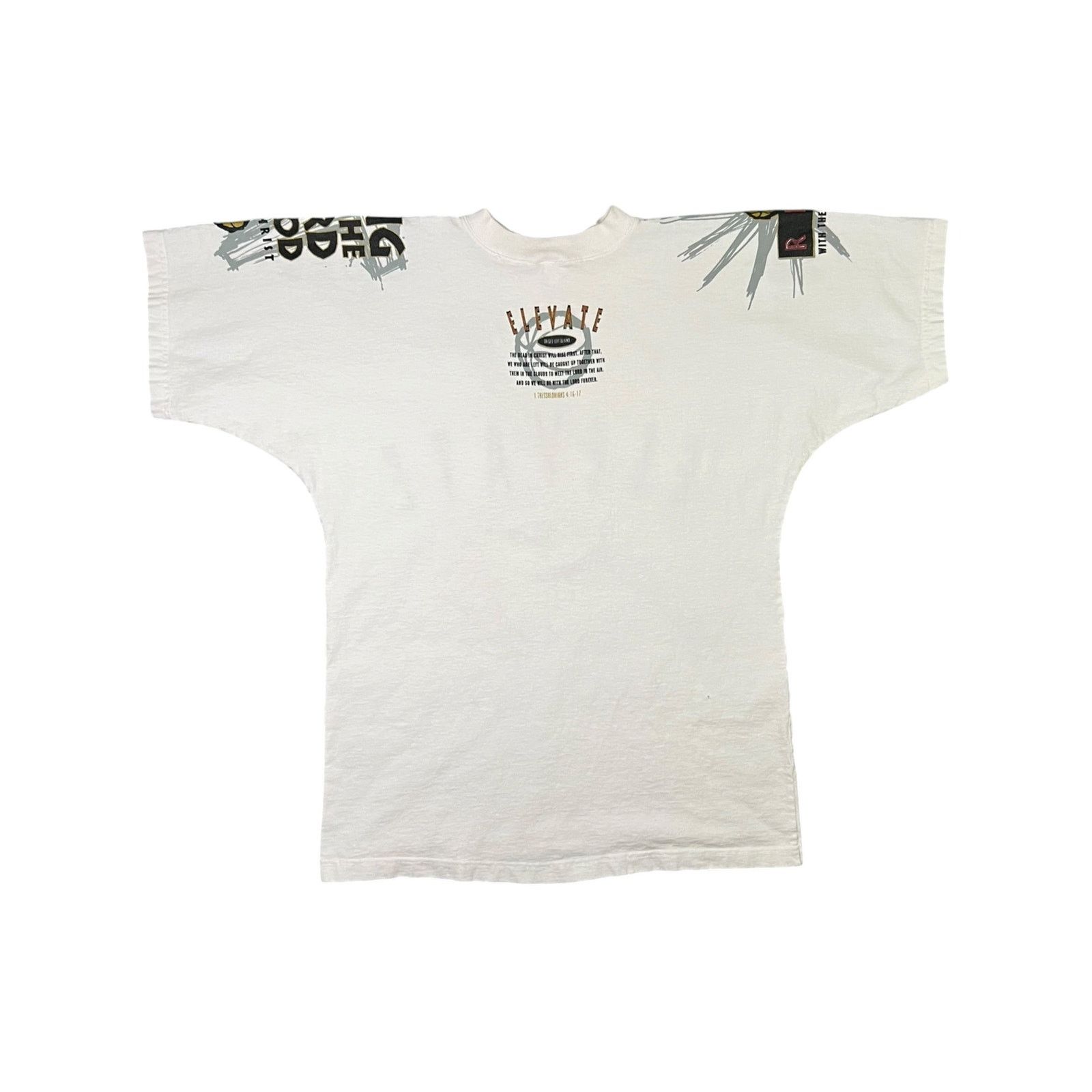 Vintage Vintage ElevateRise With The Most High God jesus AOP tee Size US L / EU 52-54 / 3 - 8 Thumbnail