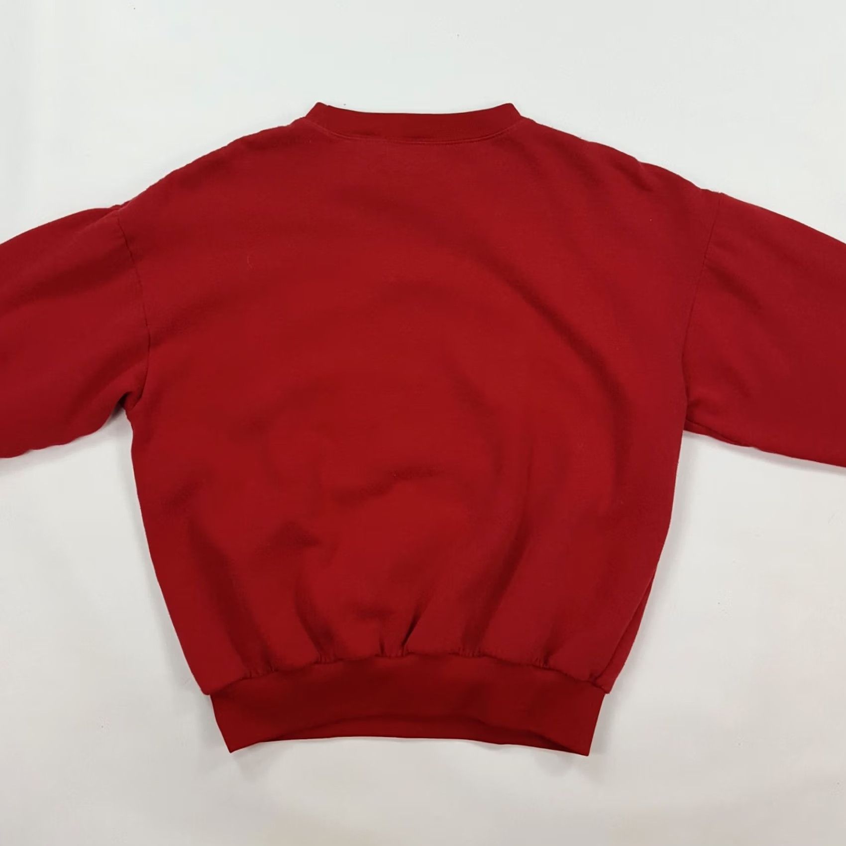 Etro VINTAGE Noel Christmas Women's Small Red Crewneck Sweatshirt Retro Pullover 90s Holiday Xmas Sweatshirt Size S / US 4 / IT 40 - 5 Thumbnail