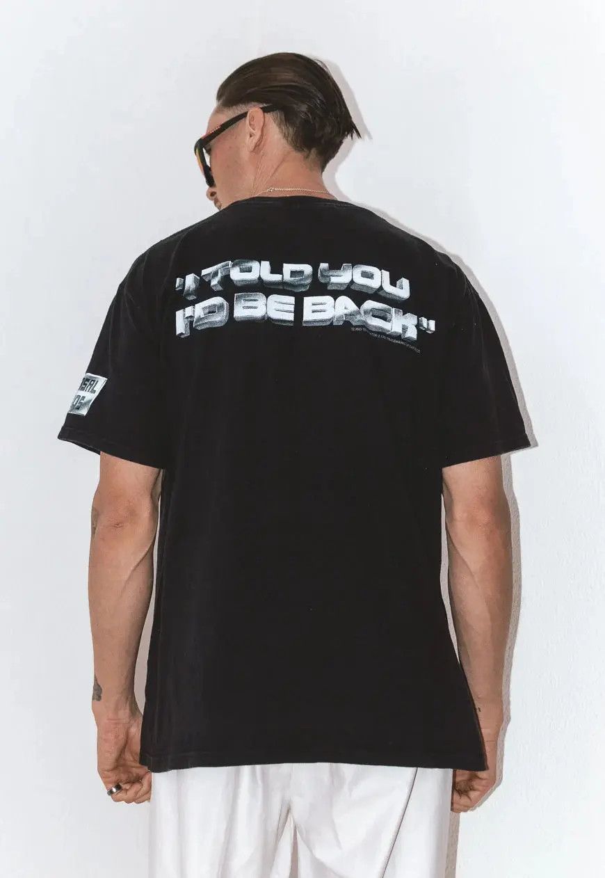Rap Tees × Vintage Rare 90s Terminator 2 Movie Graphic Tee Vintage Size US XL / EU 56 / 4 - 2 Thumbnail