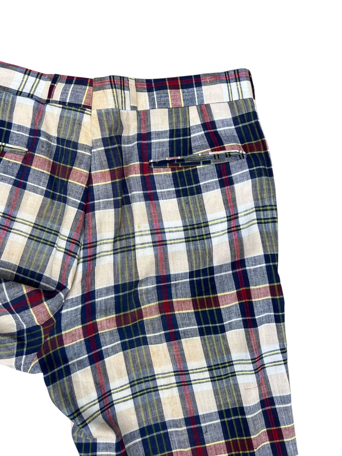 Corbin 60s 70s Hand Woven India Madras by Corbin Talon Zip Trouser Size US 36 / EU 52 - 17 Thumbnail