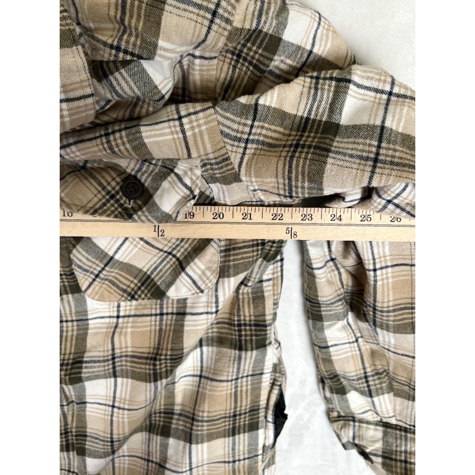 Vintage RedHead Button Up Quilted Flannel Hoodie Jacket Brown Plaid Mens Medium Jacket Size US M / EU 48-50 / 2 - 4 Thumbnail