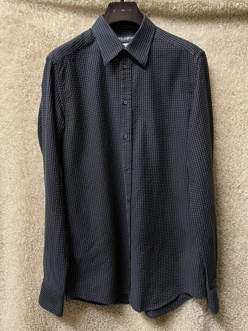 Dolce & Gabbana Dolce Gabbana Men's Casual Long-Sleeve Shirt Size US M / EU 48-50 / 2 - 1 Thumbnail