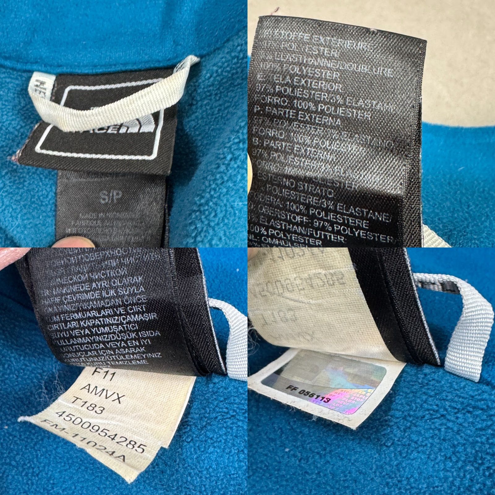 The North Face The North Face Jacket Womens Small Blue Apex Bionic Wind Soft Shell Damaged Size S / US 4 / IT 40 - 8 Thumbnail