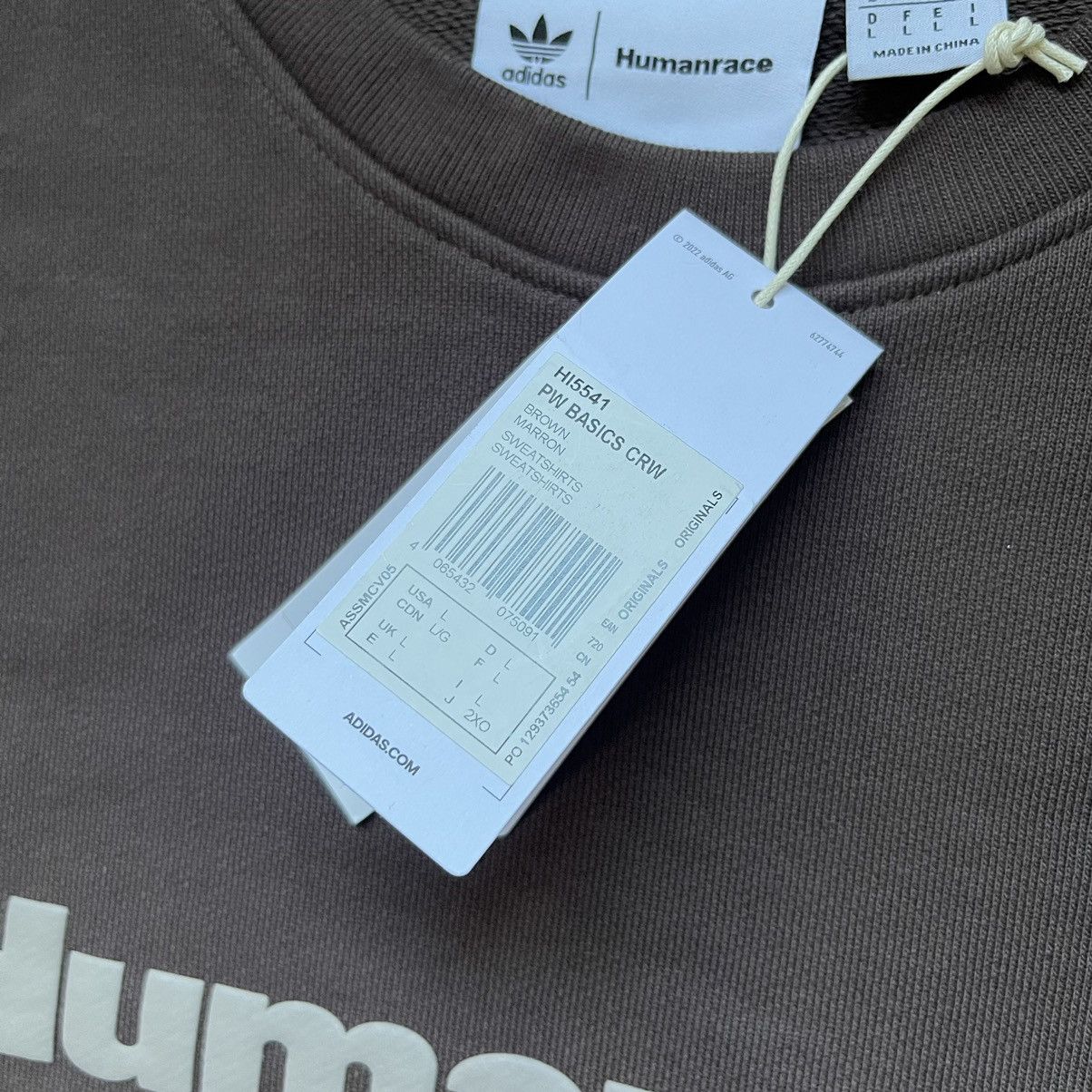 Adidas × Pharrell ADIDAS x PHARRELL WILLIAMS BASICS CREW SWEATSHIRT SIZE “L” Size US L / EU 52-54 / 3 - 6 Thumbnail