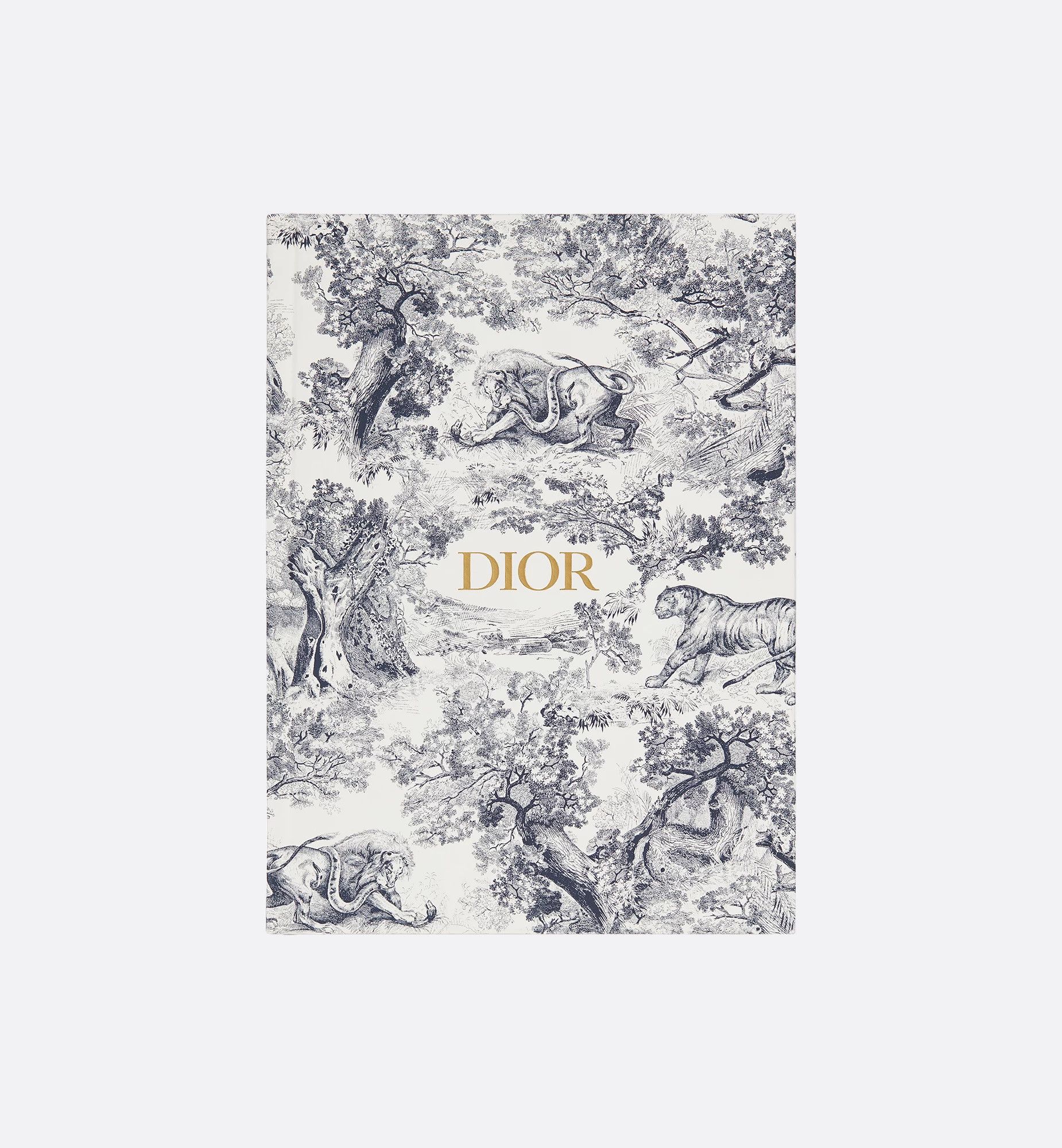 Dior Christian Dior Blue Toile de Jouy Large Notebook Size ONE SIZE - 1 Thumbnail