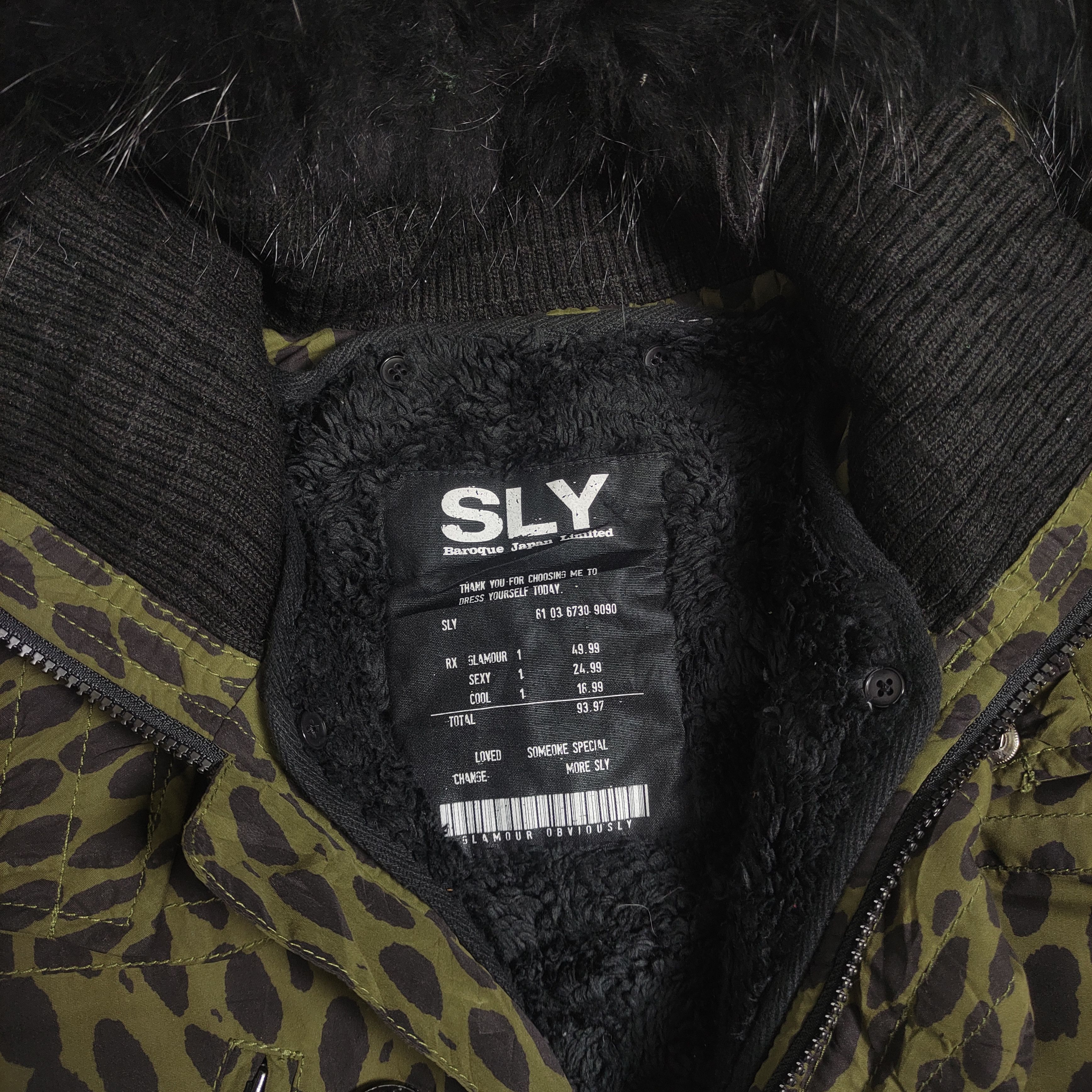 If Six Was Nine × KMRii × Le Grande Bleu (L.G.B.) Sly Fur Raccoon Jacket Loepard Japanese Brand Size US M / EU 48-50 / 2 - 11 Thumbnail