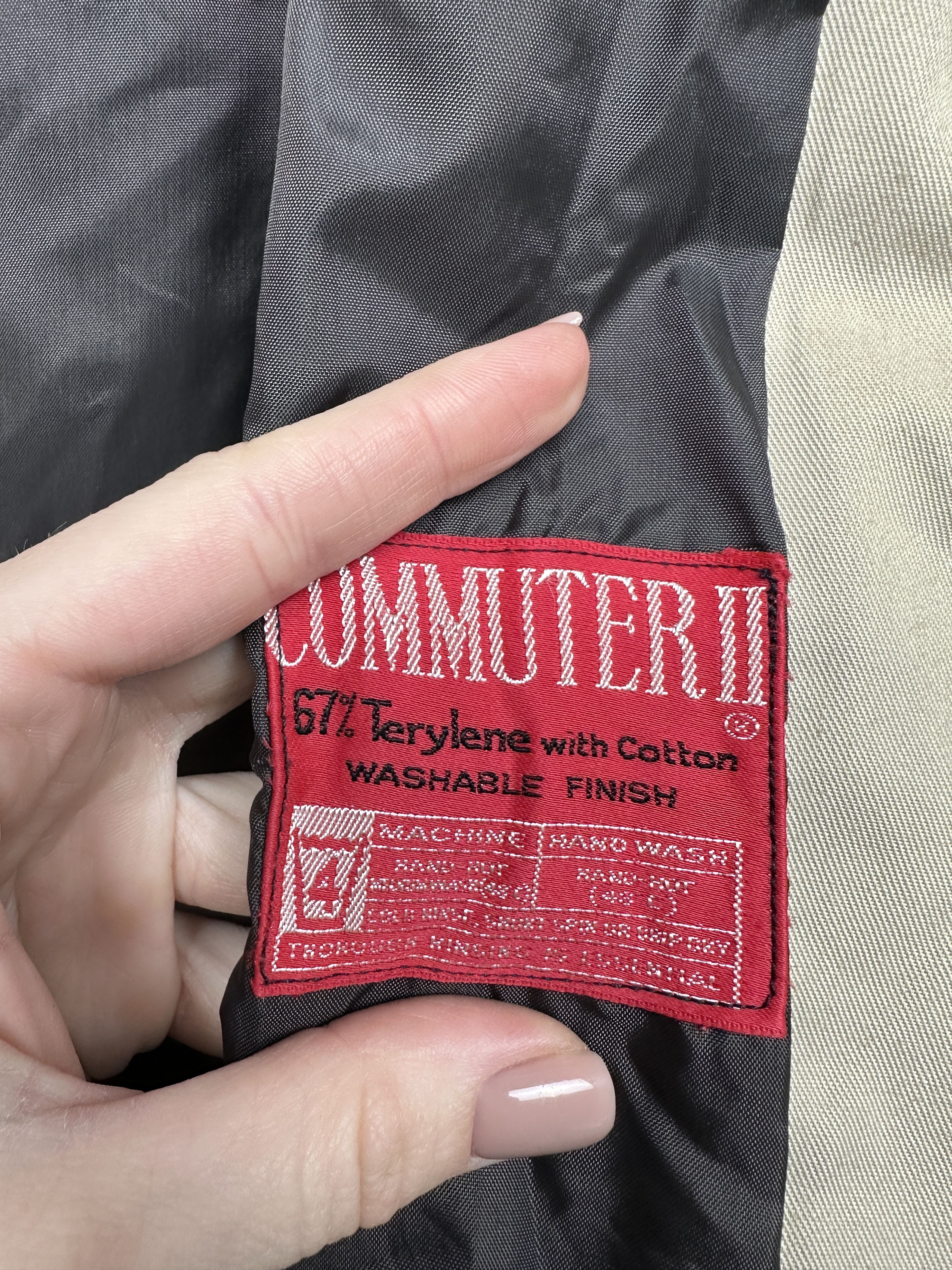 Burberry × Vintage Burberry's Vintage Mens Trench Coat Jacket Size US L / EU 52-54 / 3 - 6 Thumbnail