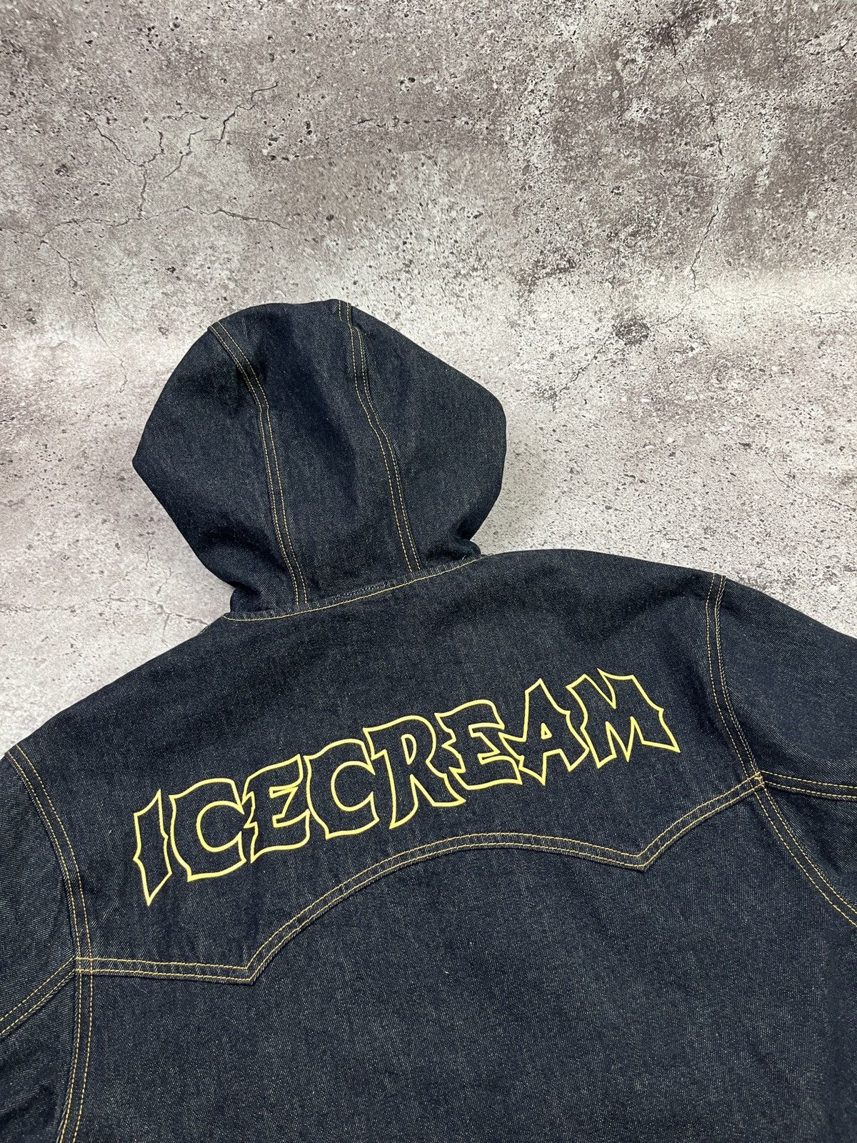 Billionaire Boys Club Icecream BBC Denim JacketHoodie Indigo Billionaire Boys Club Size US M / EU 48-50 / 2 - 4 Thumbnail