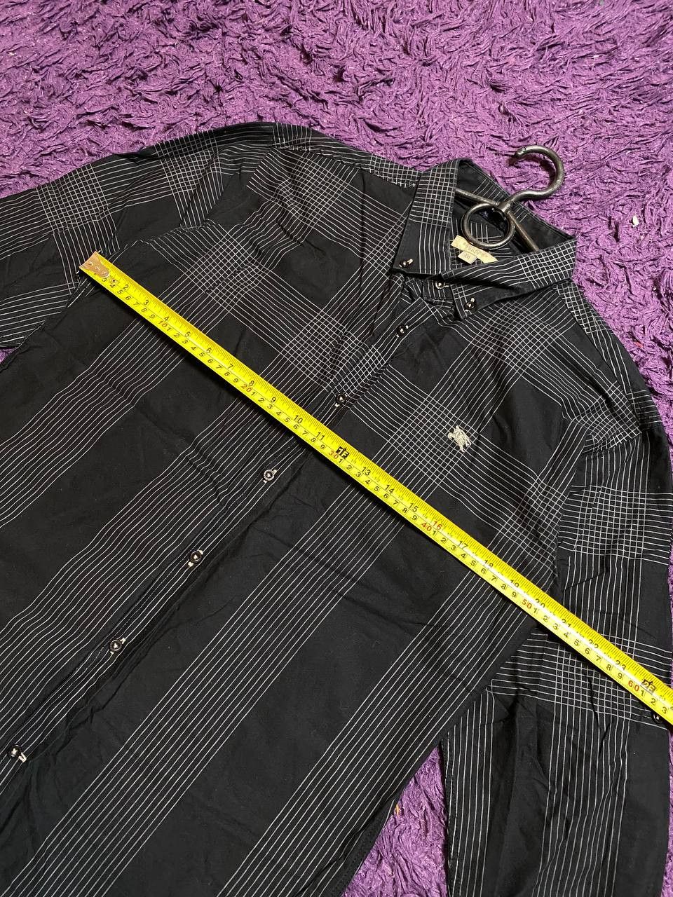 Burberry luxury print shirt Burberry Brit Vintage Y2K streetwear Size US XXL / EU 58 / 5 - 11 Thumbnail