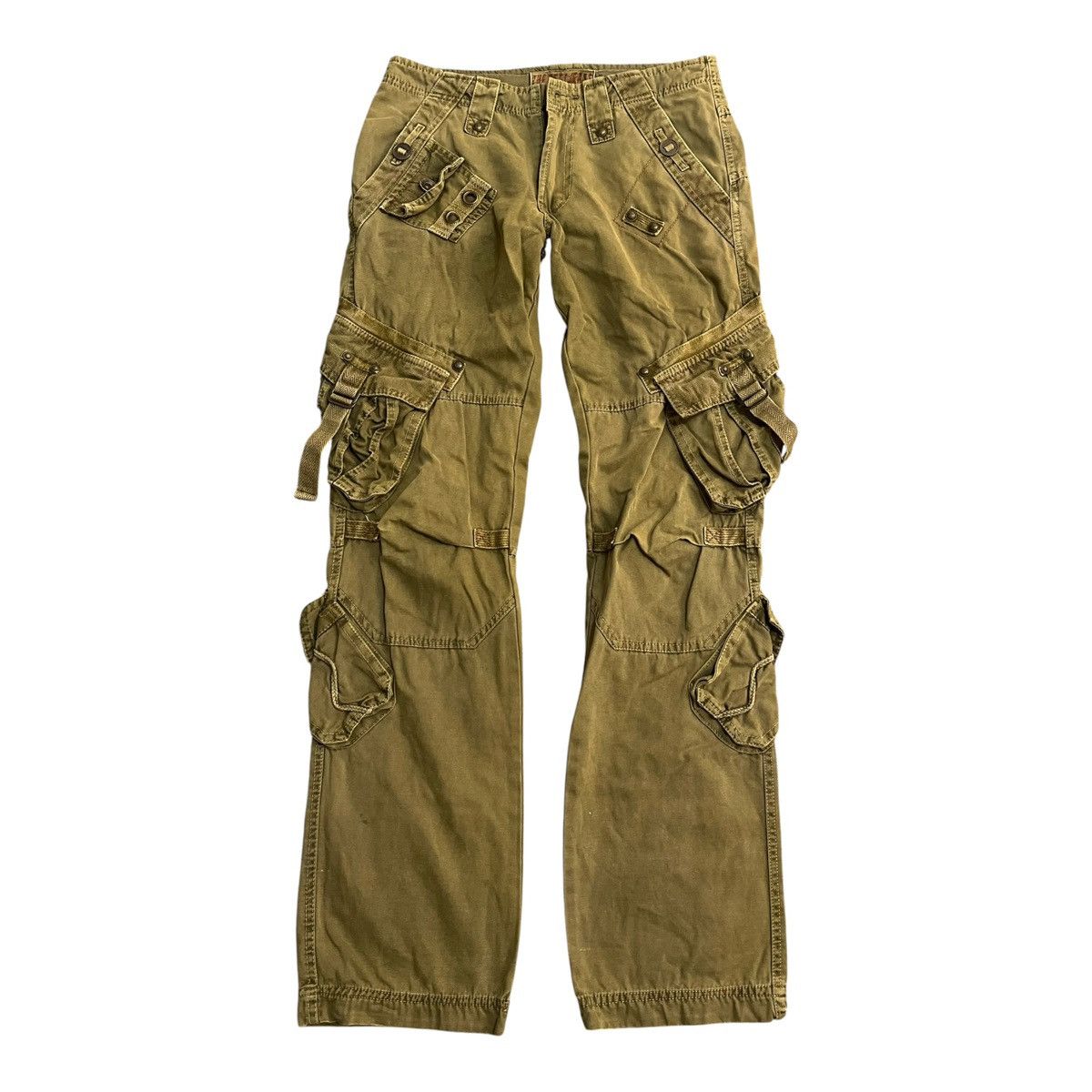 If Six Was Nine Vintage TBJ Cargo Multi pocket Pants size 30 x 31 inches Size US 30 / EU 46 - 1 Thumbnail