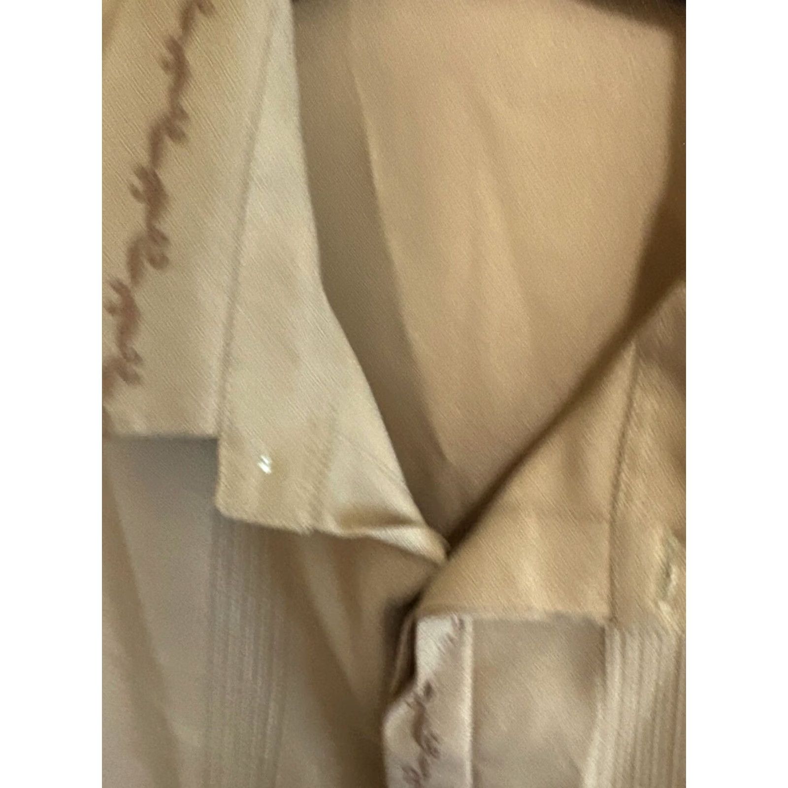 Vintage Barong Filipino Gray Embroidered Filipino Shirt XL Mens Long Sleeve Shirt Size US XL / EU 56 / 4 - 7 Thumbnail