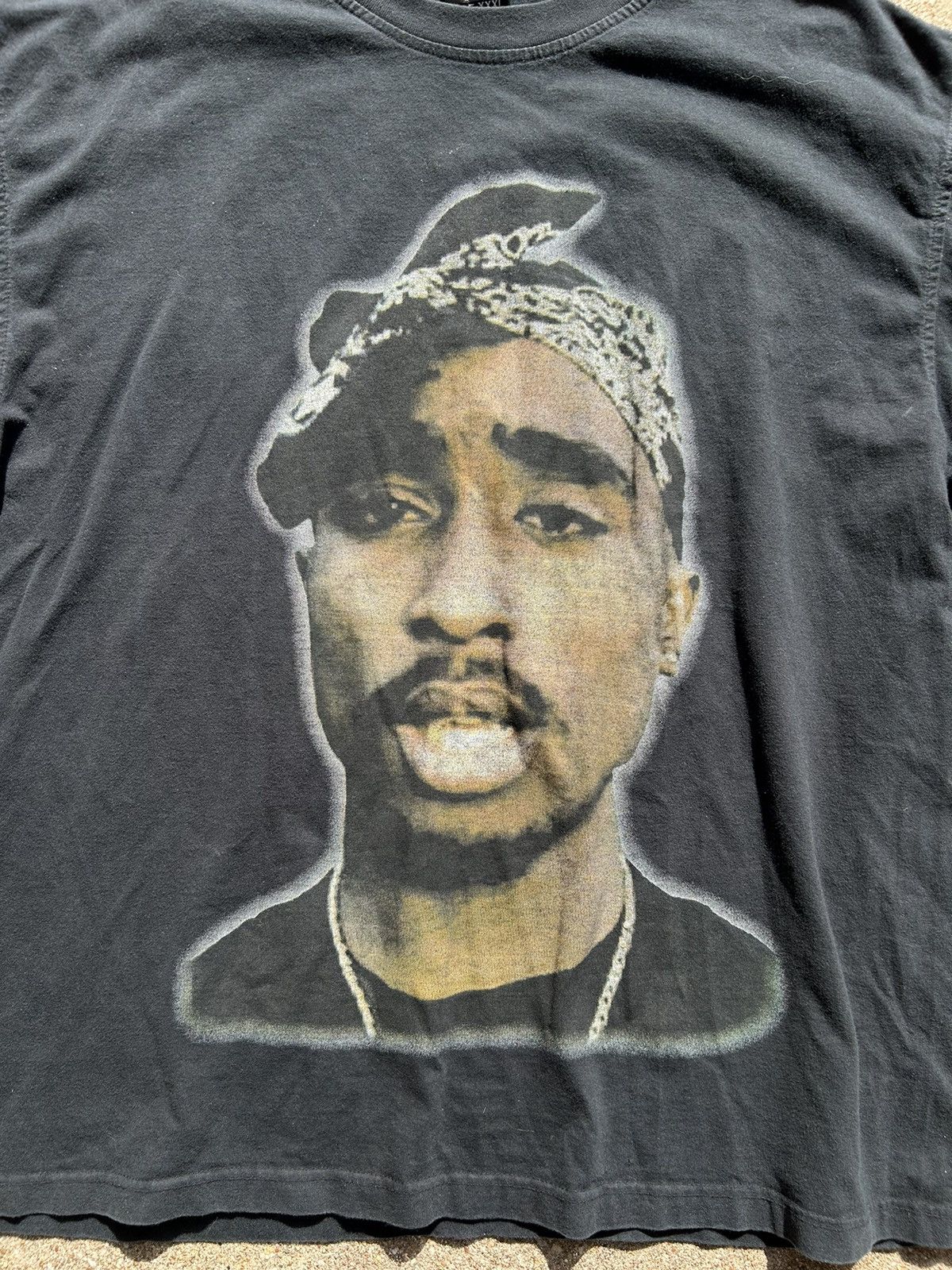 Makaveli 2000s Tupac Makaveli shirt Size US XXL / EU 58 / 5 - 2 Thumbnail