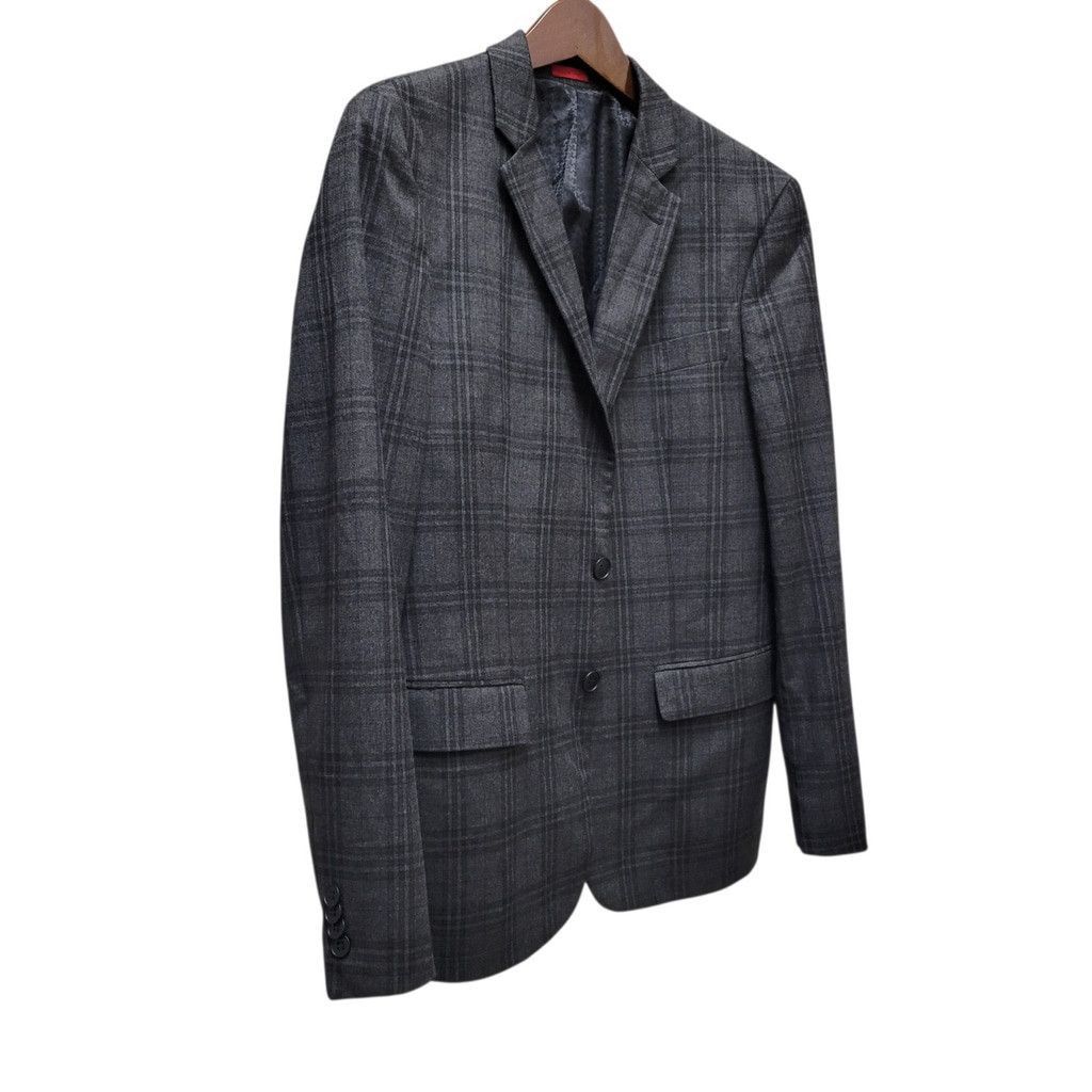 John Varvatos John Varvatos Star USA 2-Button Plaid Double-vented 38R Men Size 38R - 4 Thumbnail