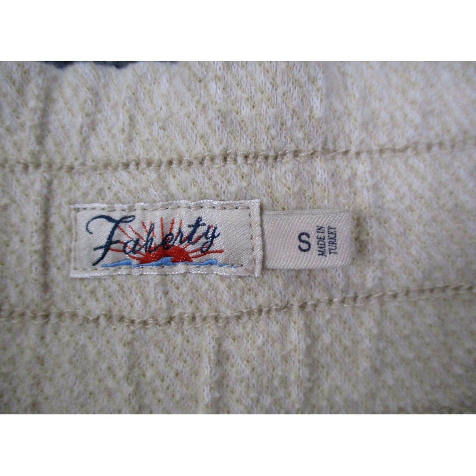 Faherty Faherty Joggers Womens S Beige Sweatpants Stretch Casual Active Run Gym Track Pants Womens S Beige Sweatpants Jogger Streetwear Size 28" / US 6 / IT 42 - 6 Thumbnail
