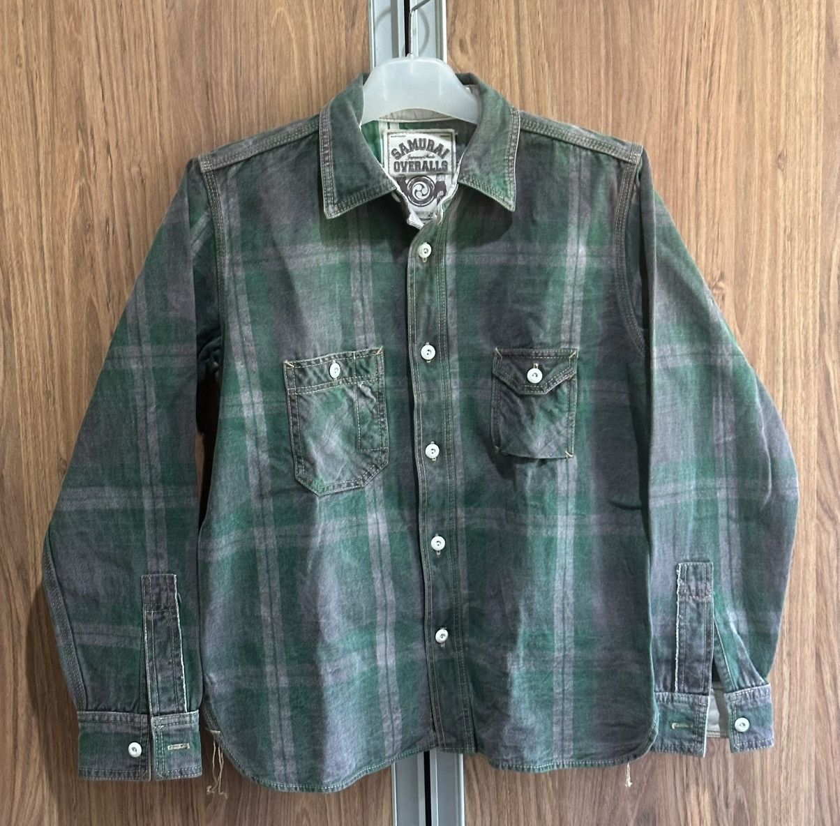Samurai Jeans SAMURAI OVERALLS BY SAMURAI JEANS SHIRT MADE IN JAPAN Size US M / EU 48-50 / 2 - 1 Thumbnail