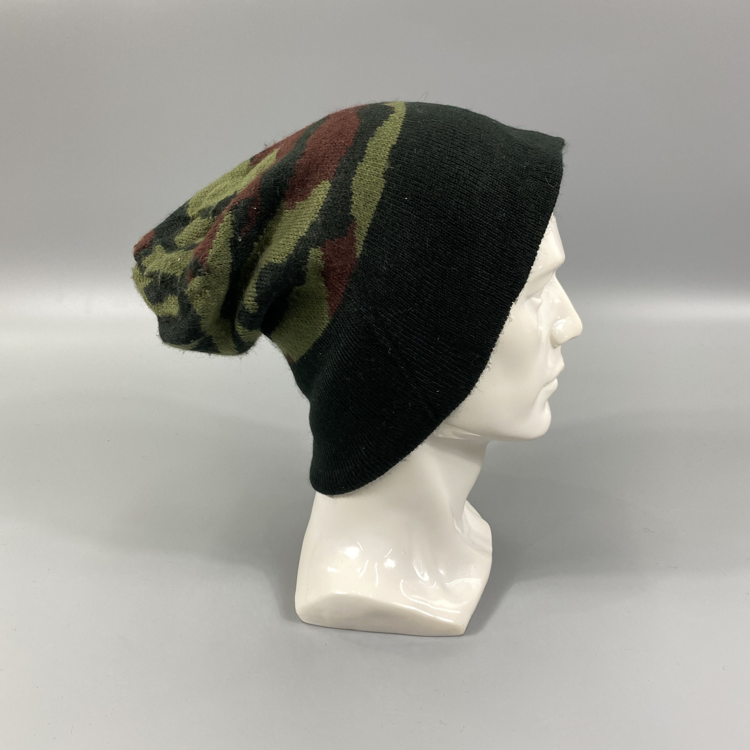 Japanese Brand Camouflage Slouchy Beanie Hats -BN1040 Size ONE SIZE - 4 Thumbnail