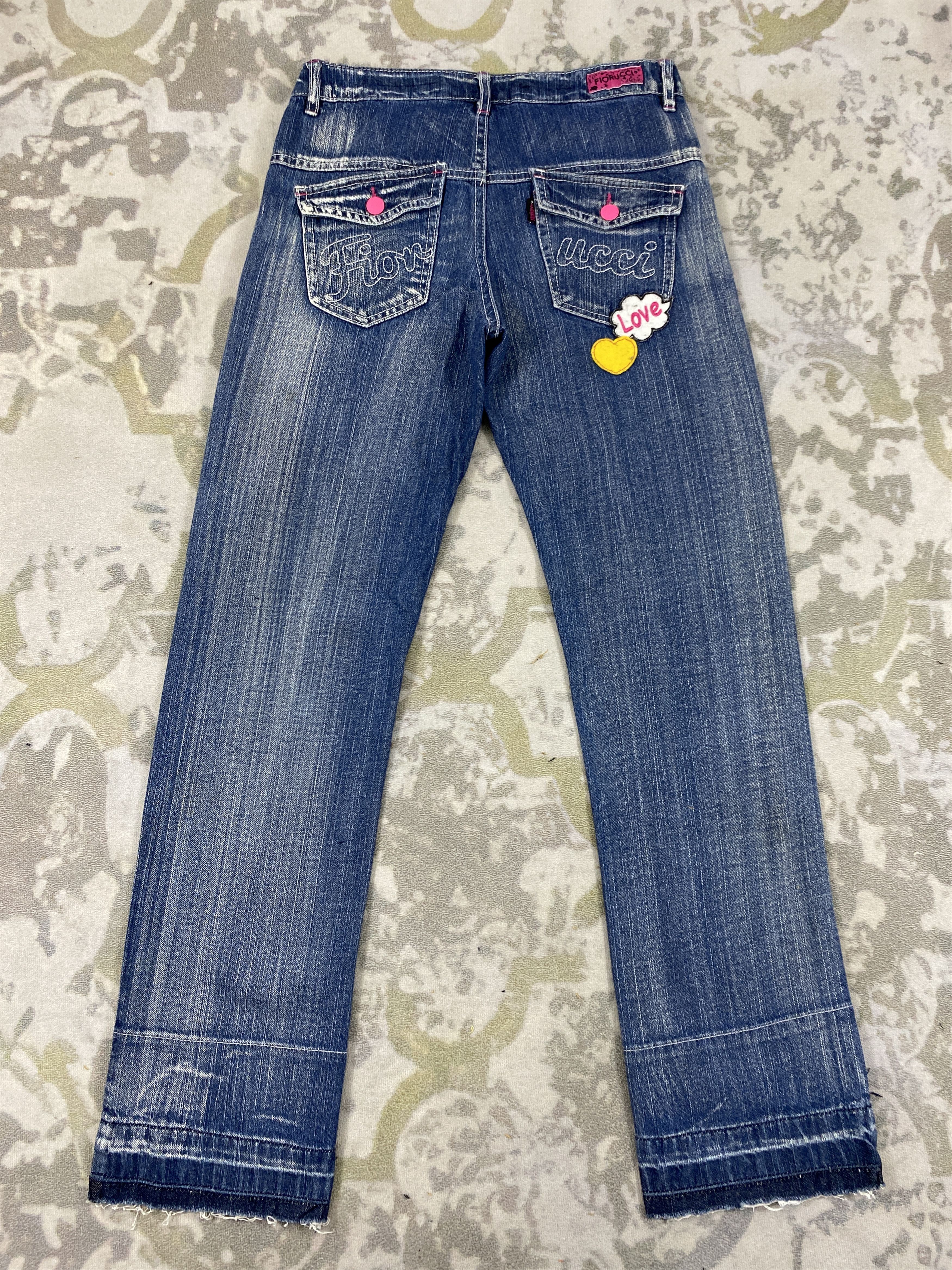 Japanese Brand Blue Vintage Fiorucci Jeans 31x30.5 Denim- JN3759 Size 31" - 2 Thumbnail