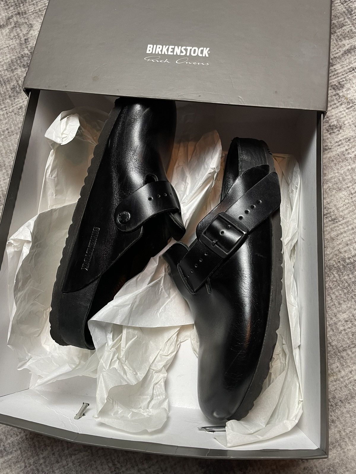 Rick Owens Rick owens Birkenstock Boston Clog Size US 9 / EU 42 - 1 Thumbnail