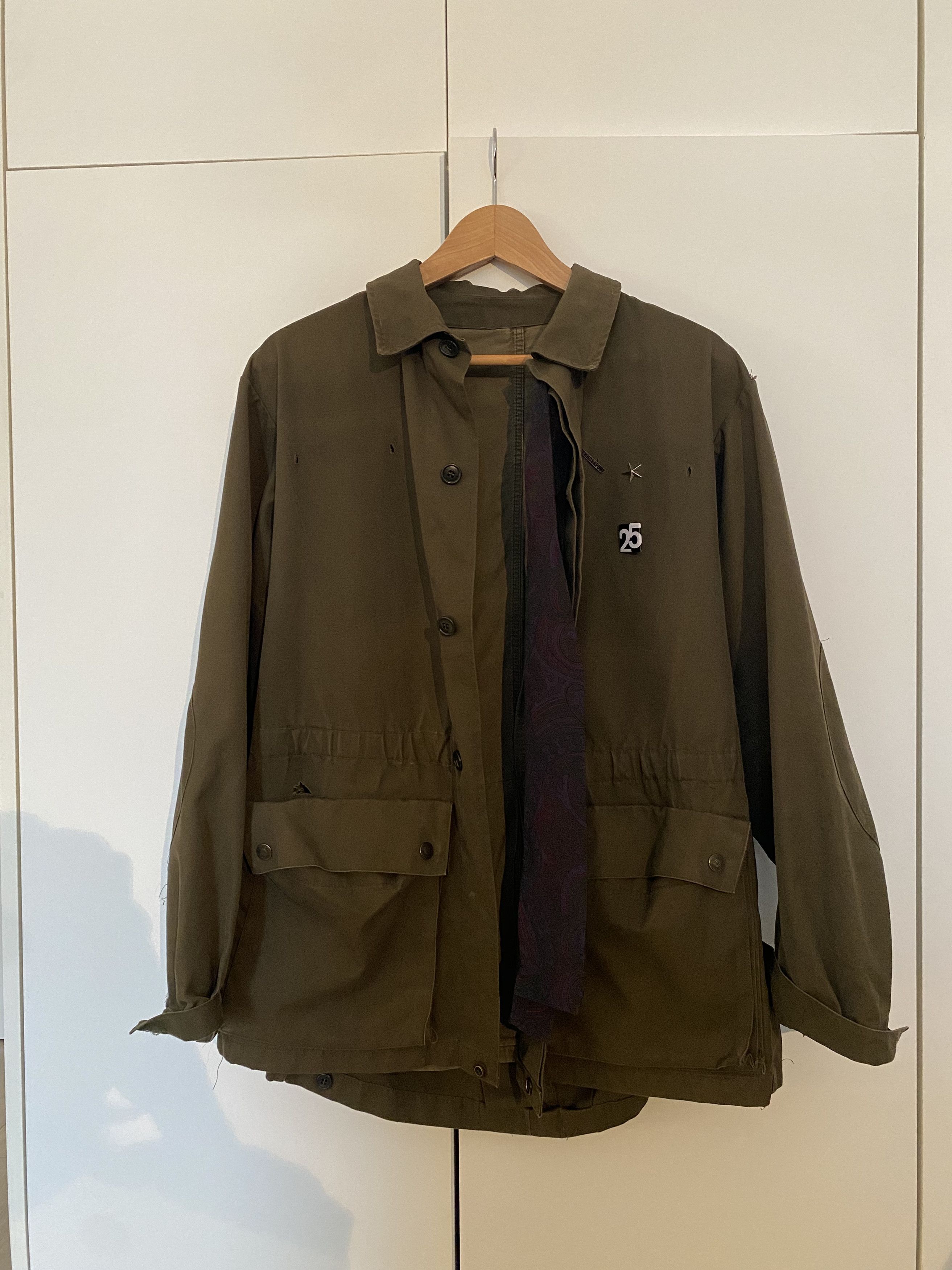 Vintage Vintage Military safari jacket Size US L / EU 52-54 / 3 - 2 Thumbnail