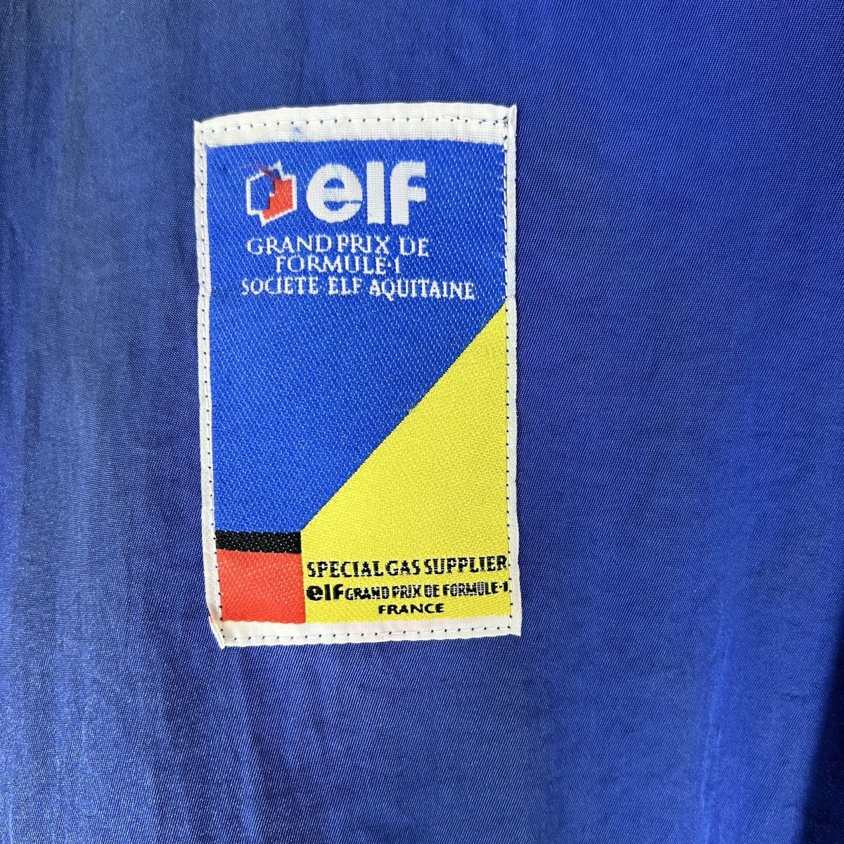 Formula 1 Vintage Renault Elf Grand Prix Formula 1 Bomber Jacket Size US L / EU 52-54 / 3 - 21 Thumbnail