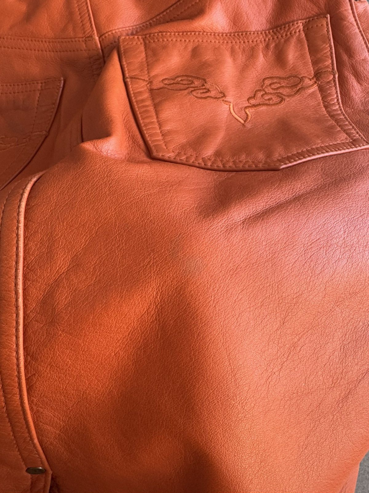 Vivienne Tam Vivienne Tam Leather Cowhide Skirt Size 26" / US 2 / IT 38 - 13 Thumbnail