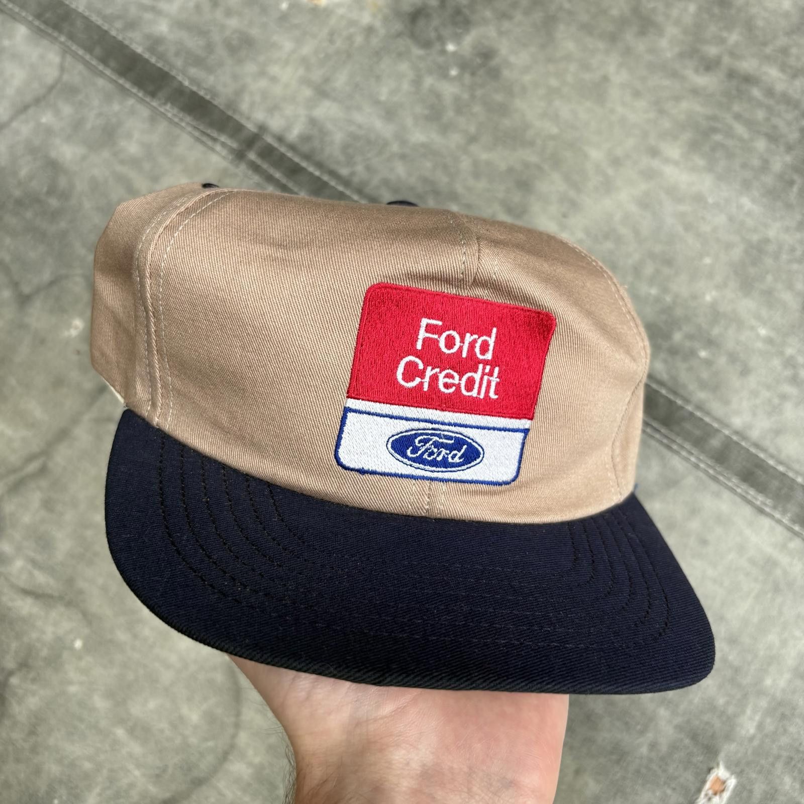 Ford Vintage 90s Ford Credit Cars Embroidered SnapBack Hat Size ONE SIZE - 1 Thumbnail
