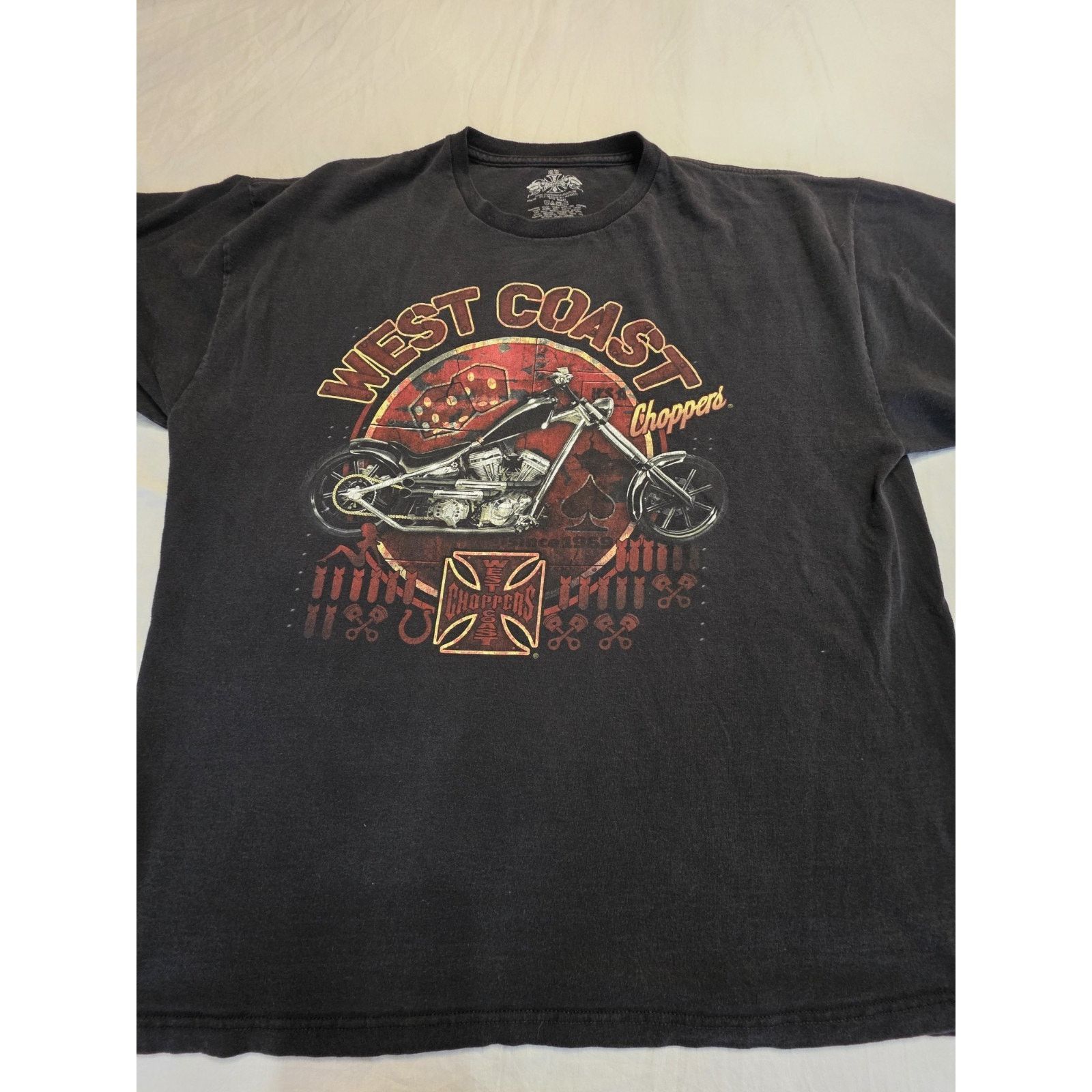Other West Coast Choppers Men's Size 2XL Black Short Sleeve T Size US XXL / EU 58 / 5 - 1 Thumbnail
