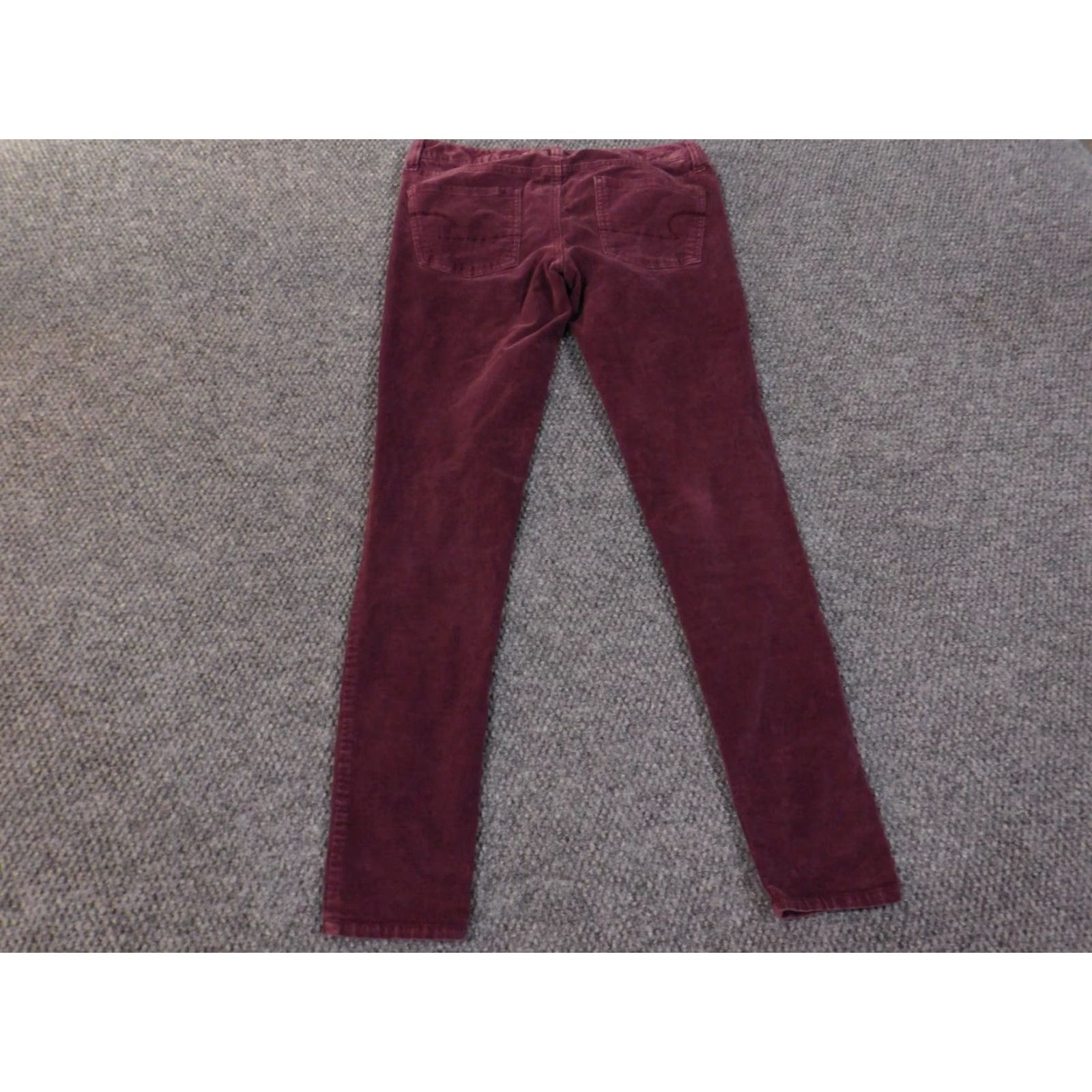 American Eagle Outfitters American Eagle Jeans Jegging Purple Corduroy Retro Stretch Womens Size 4 Regular Side Zipper 29in Inseam Size 30" / US 8 / IT 44 - 5 Thumbnail